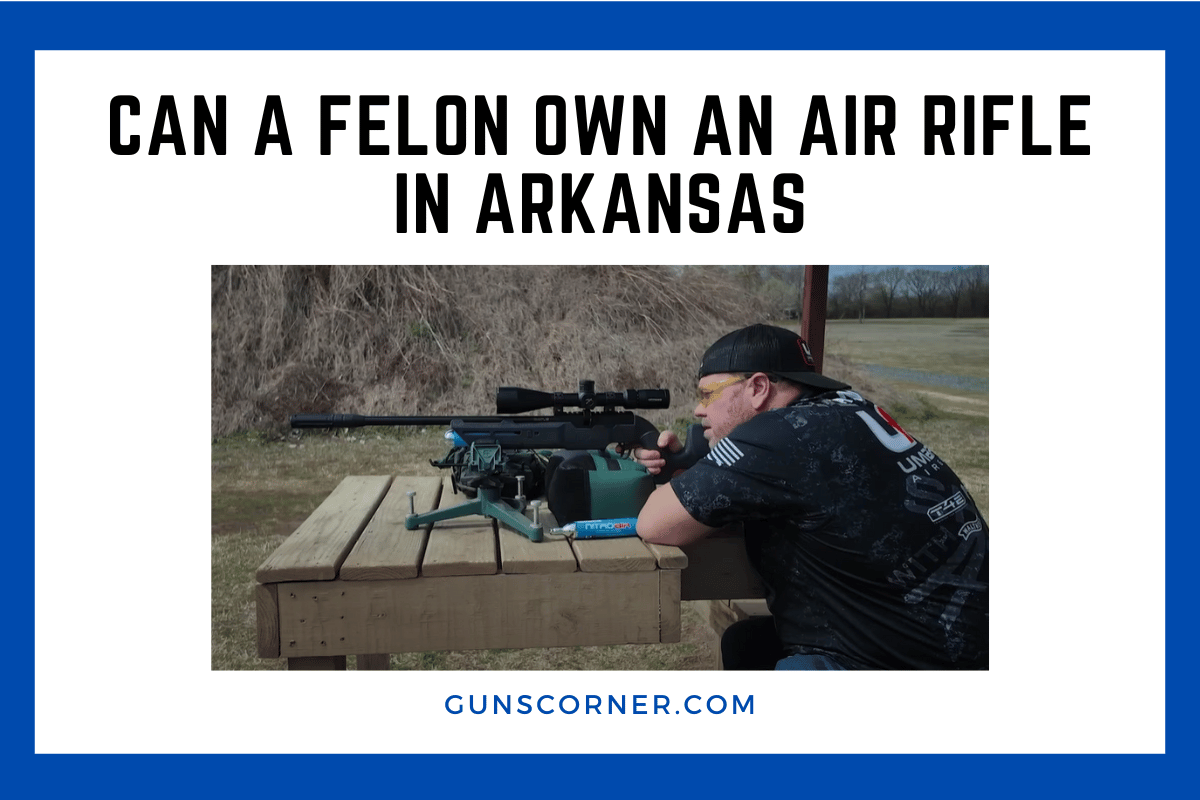 can a felon own an air rifle in arkansas