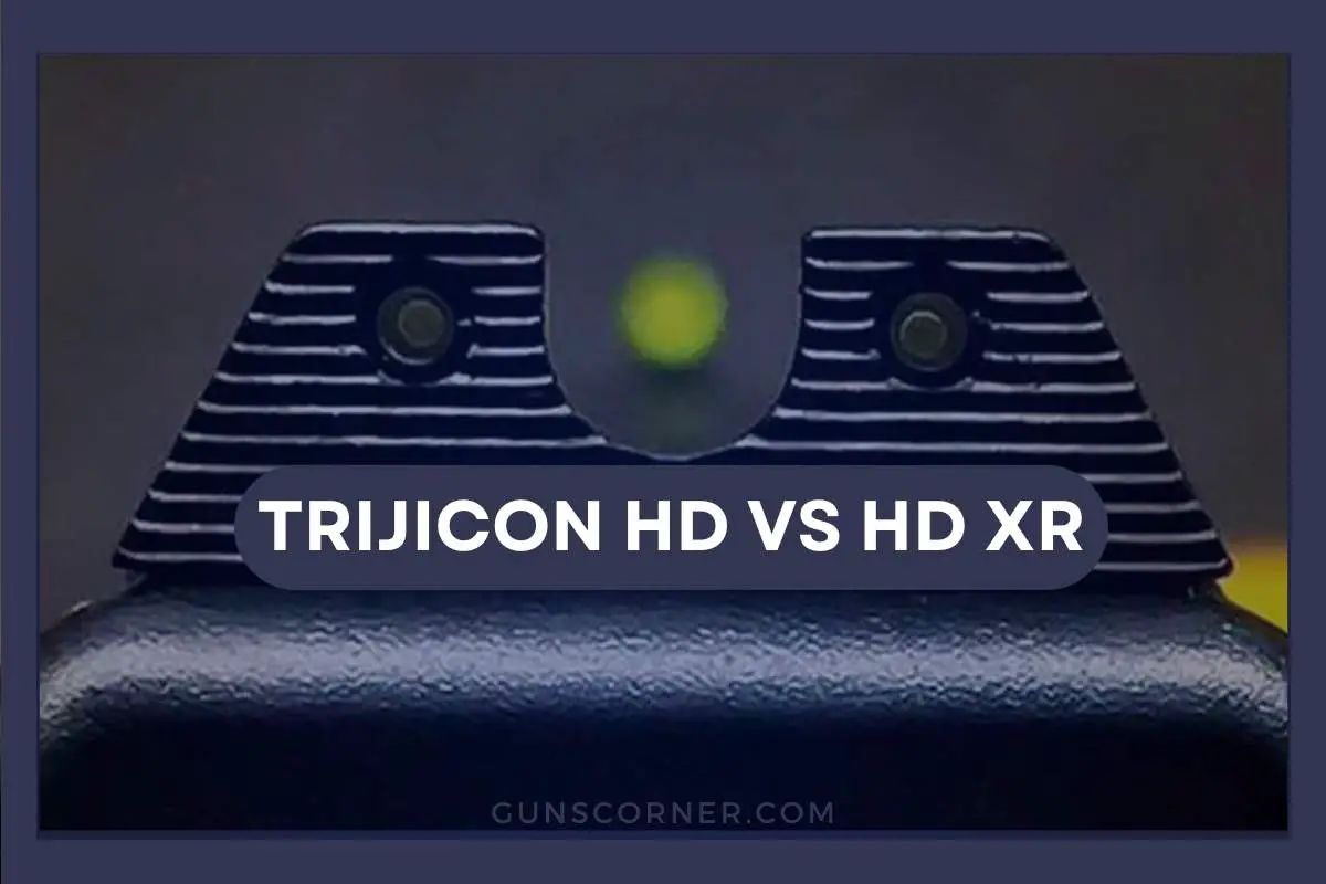 Trijicon HD vs HD XR