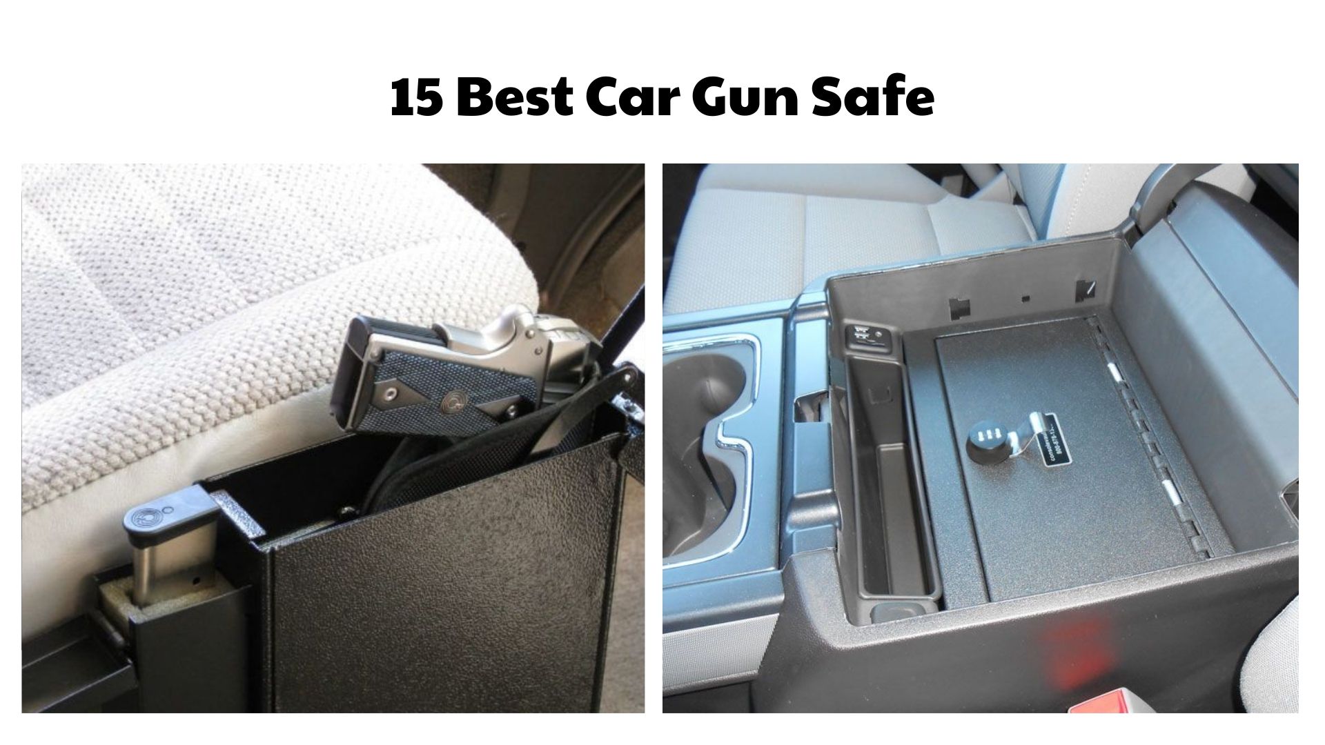 15 Best Car Gun Safe