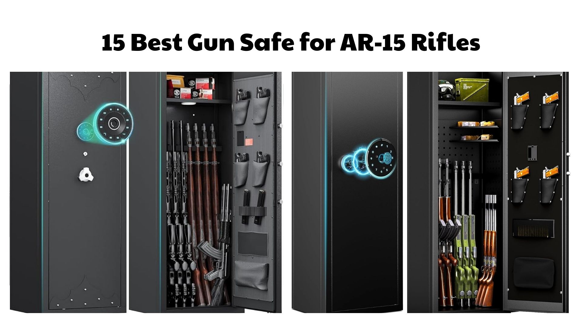 15 Best Gun Safe for AR-15 Rifles