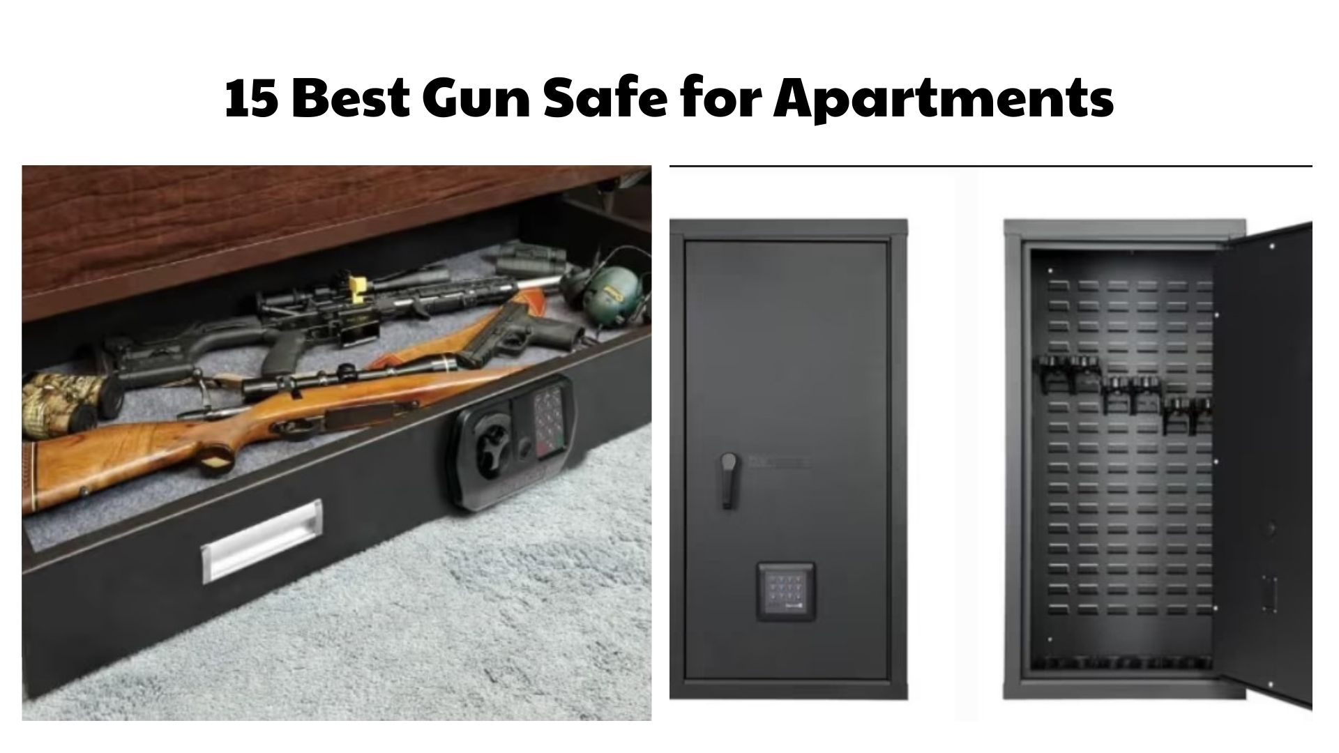 15 Best Gun Safe for Apartments