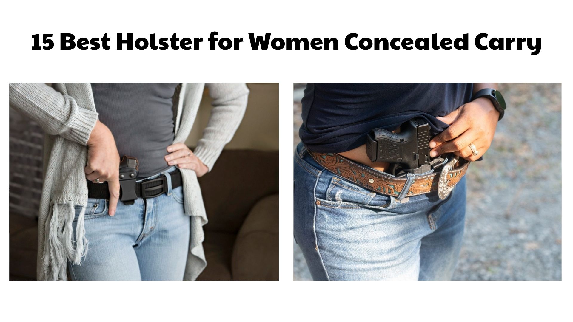 15 Best Holster for Women Concealed Carry