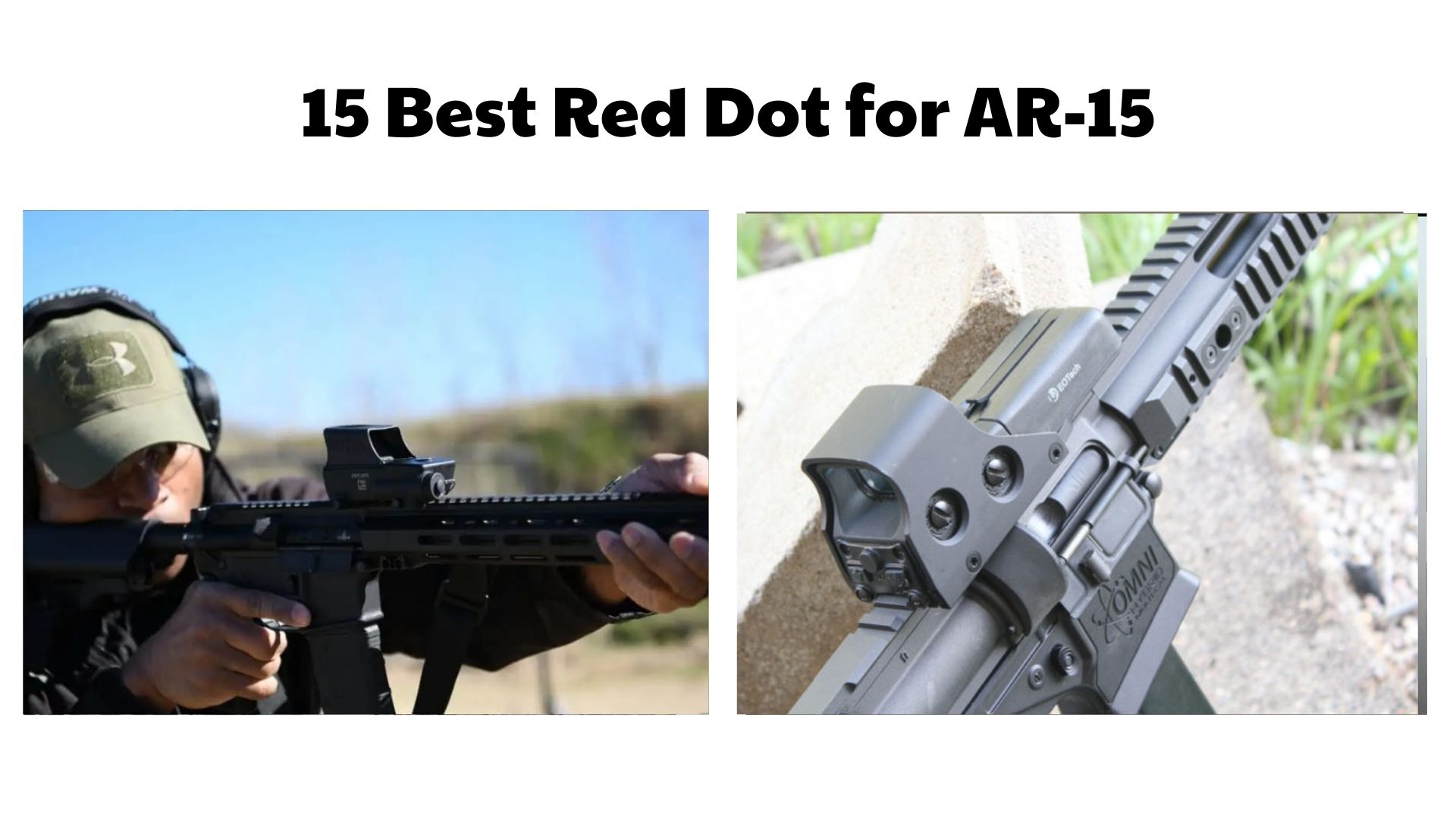 15 Best Red Dot for AR-15