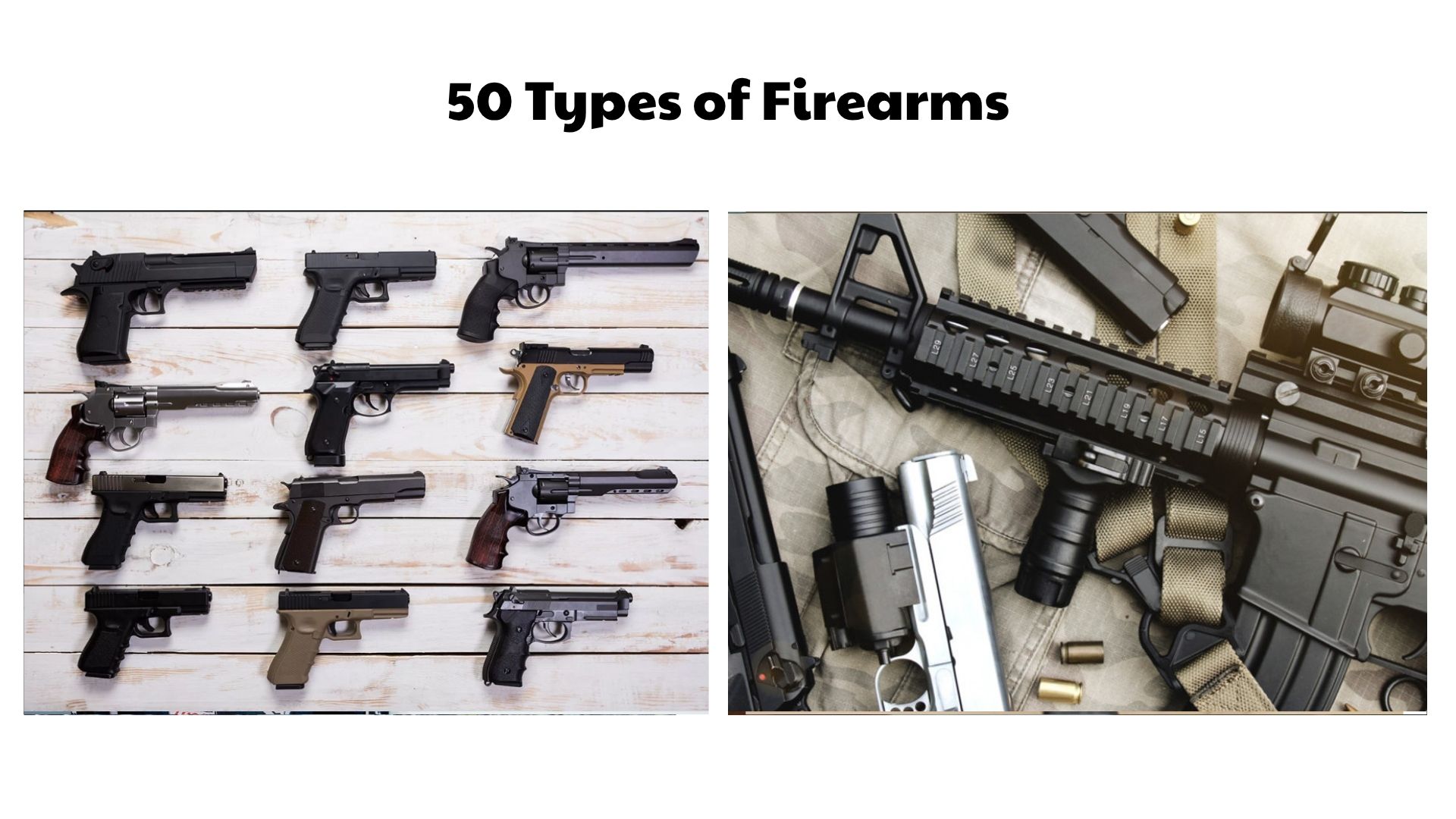 Types of Firearms