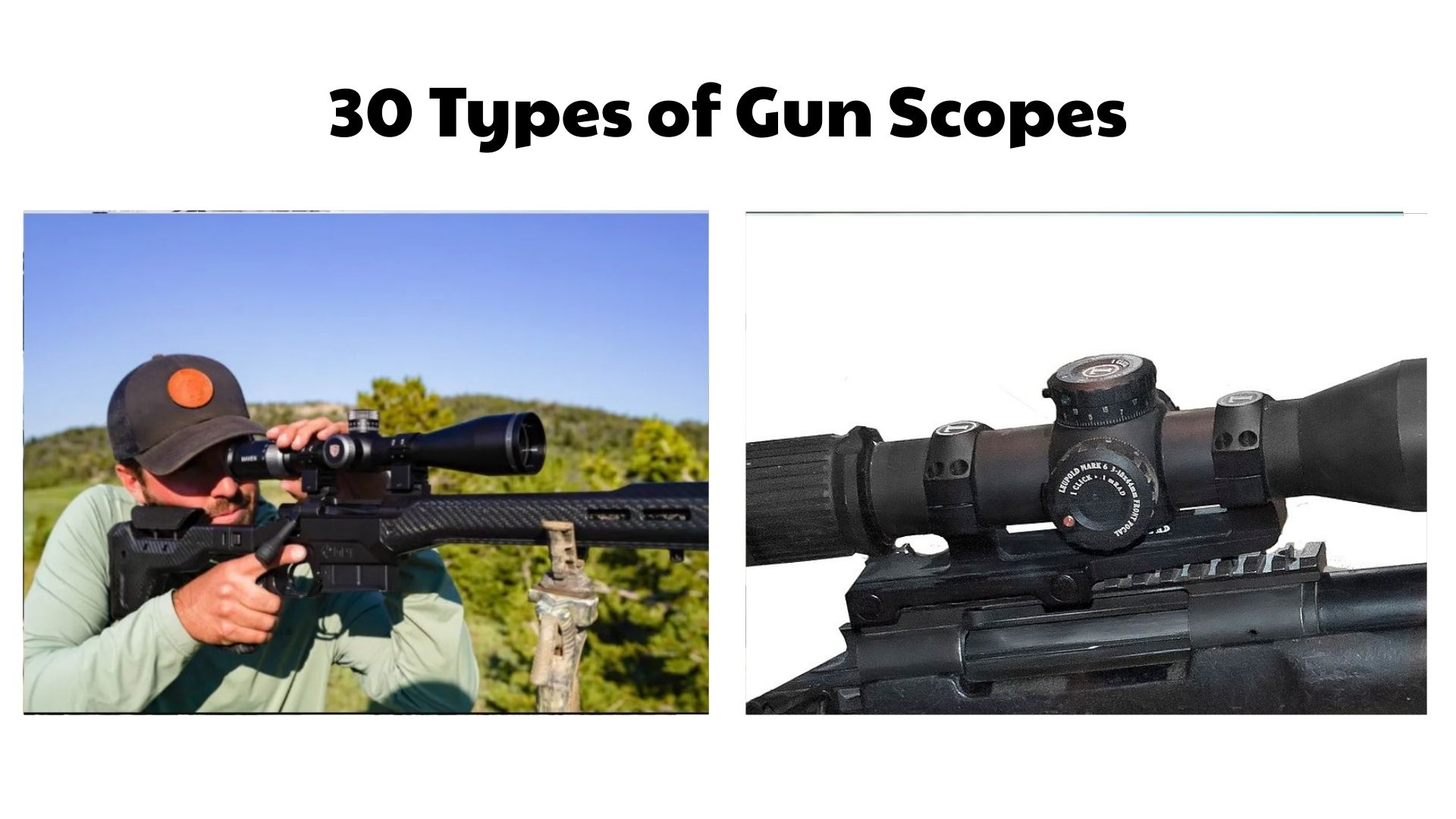 Types of Gun Scopes