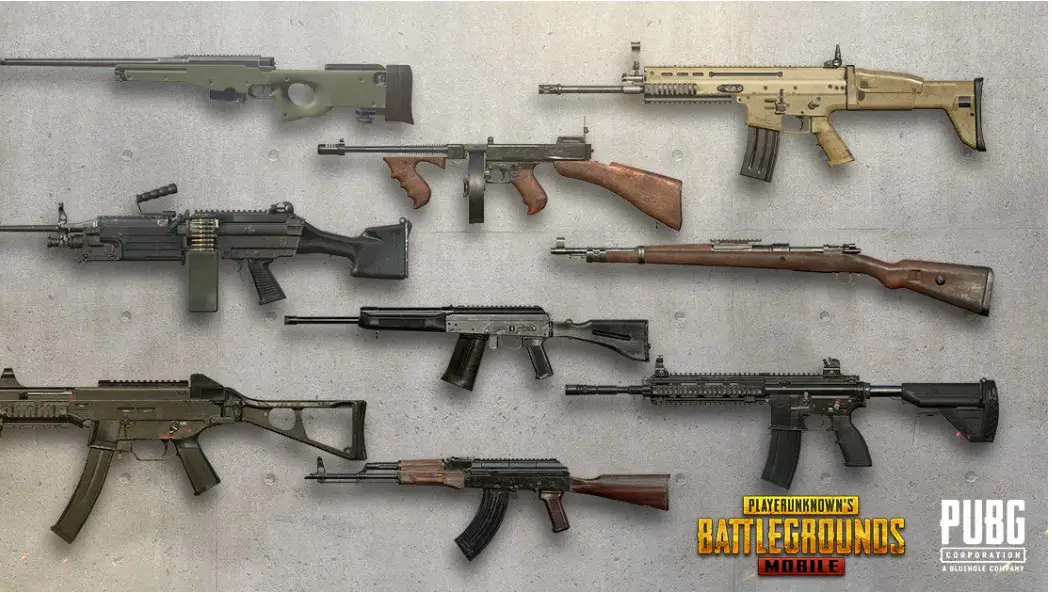 10 Best Gun in PUBG