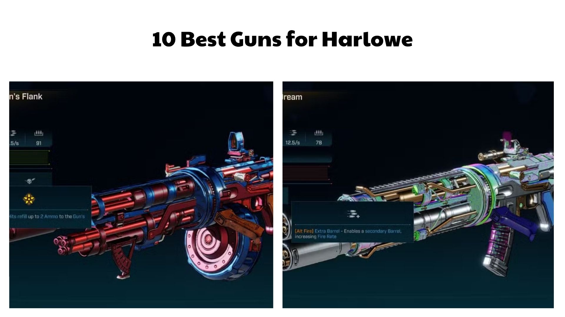 10 Best Guns for Harlowe