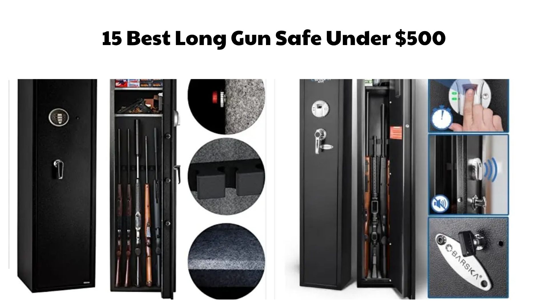 15 Best Long Gun Safe Under $500