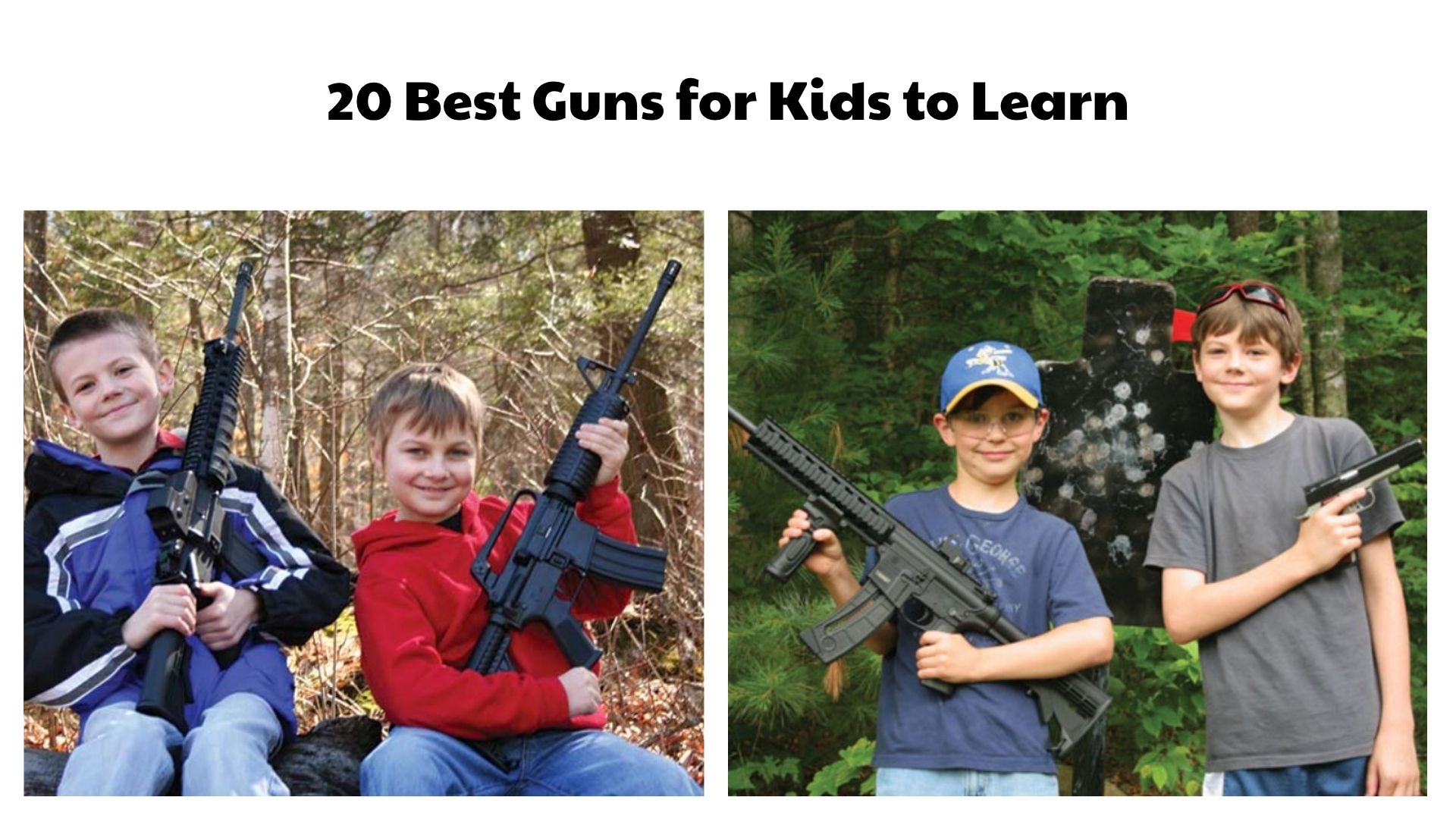 20 Best Guns for Kids to Learn