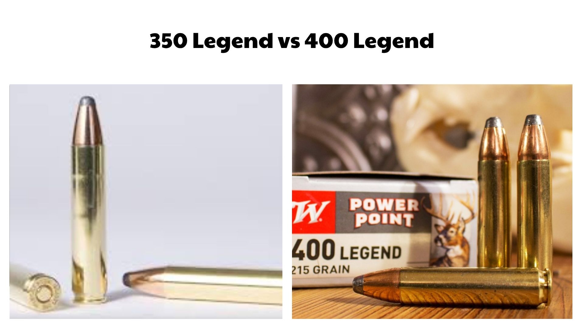 350 Legend vs 400 Legend