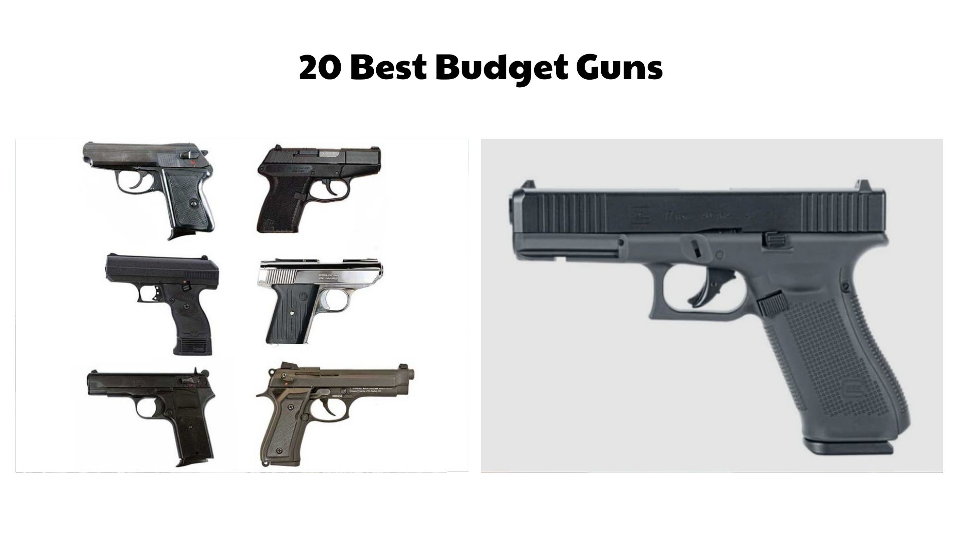 Best Budget Guns