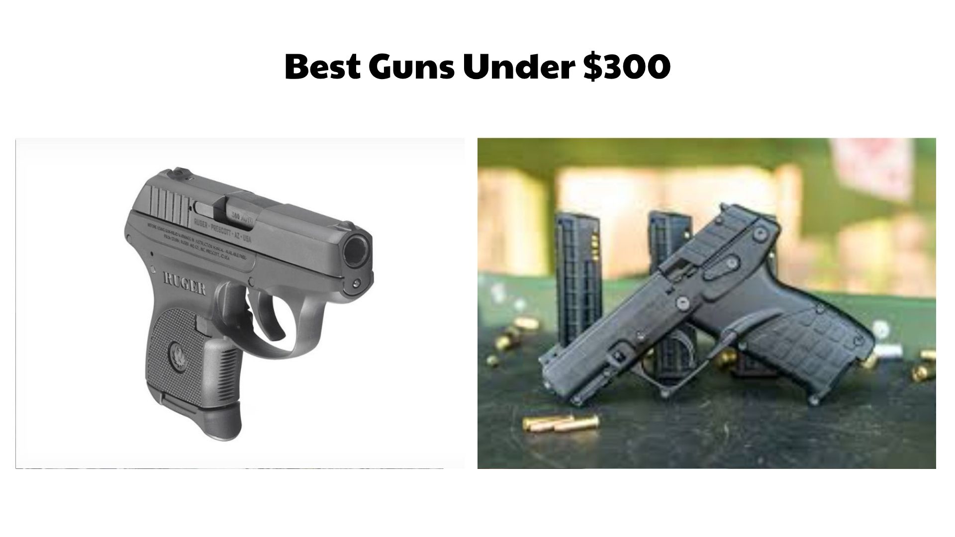Best Guns Under $300