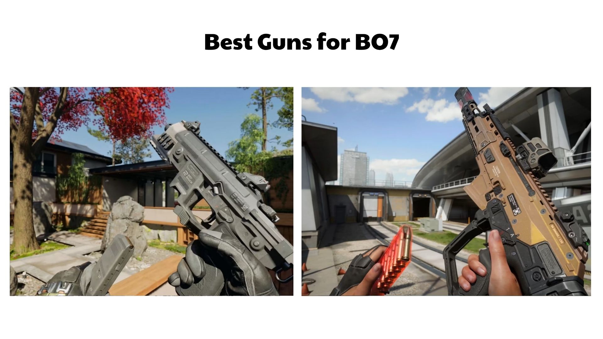 Best Guns for BO7