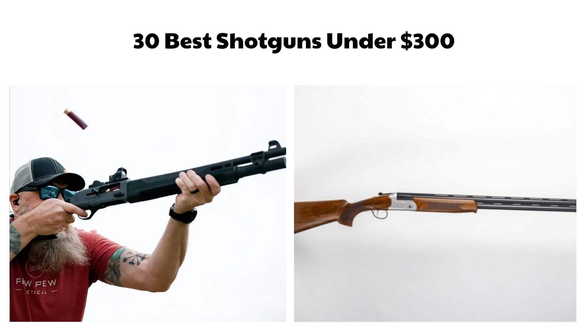 Best Shotguns Under $300