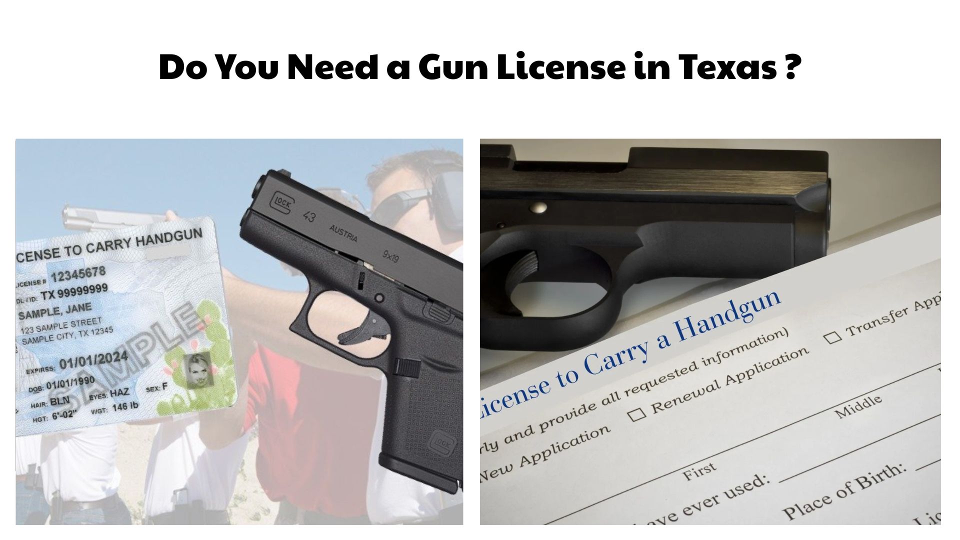 Do You Need a Gun License in Texas