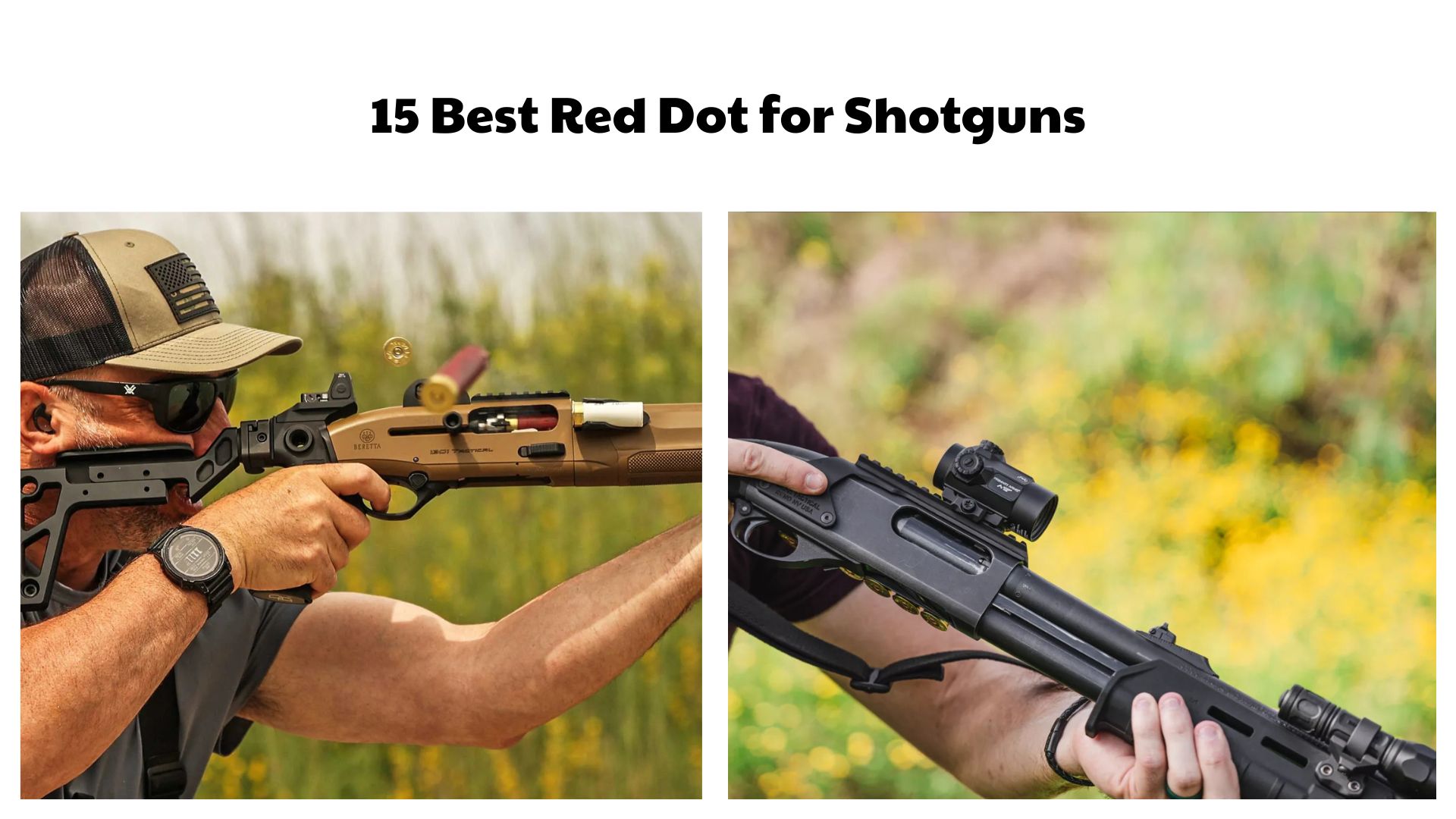 15 Best Red Dot for Shotguns