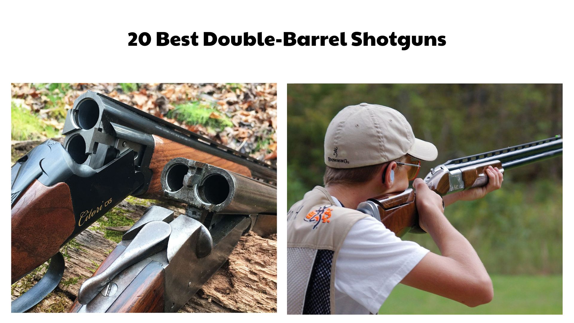 20 Best Double-Barrel Shotguns