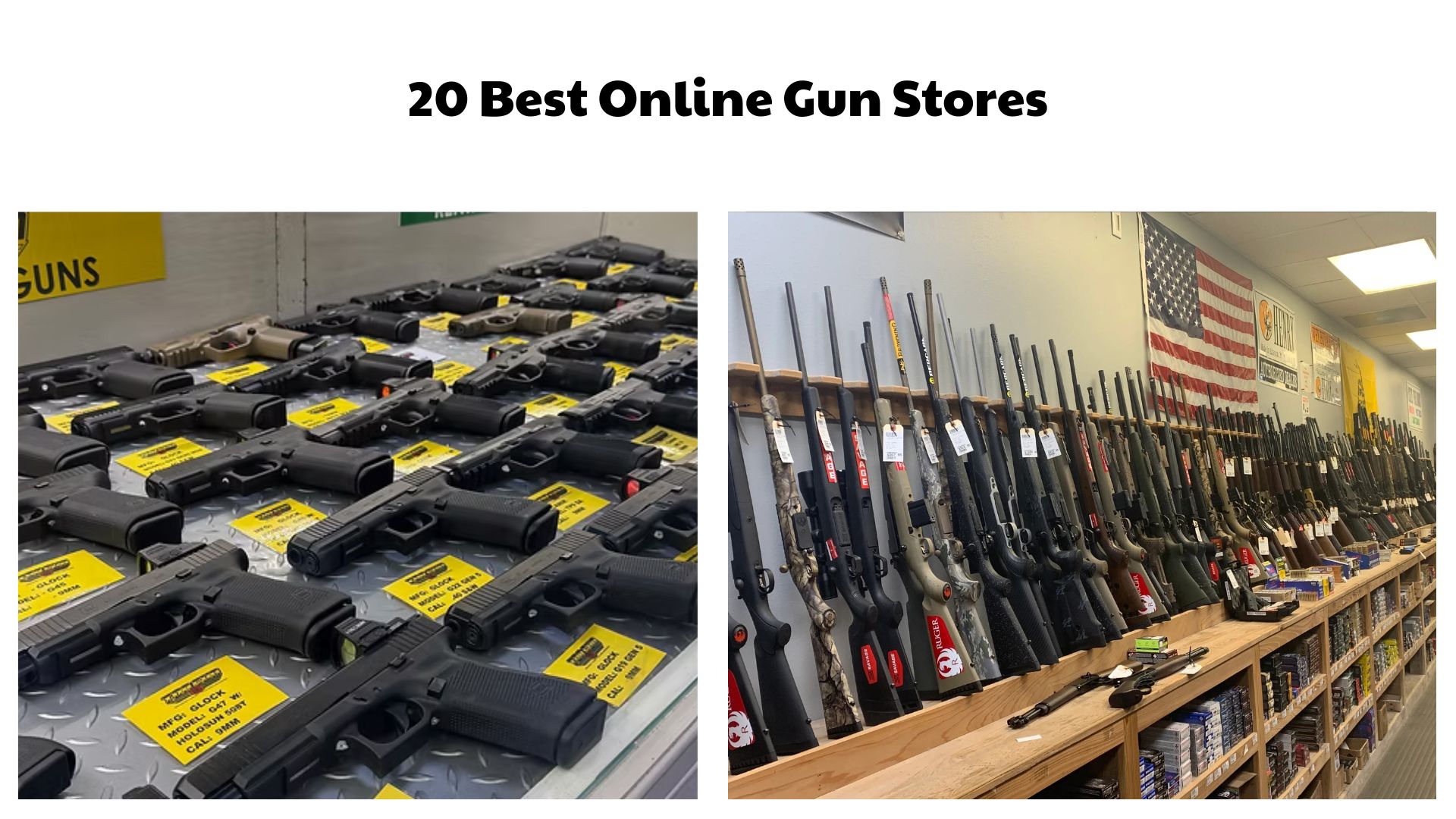 20 Best Online Gun Stores