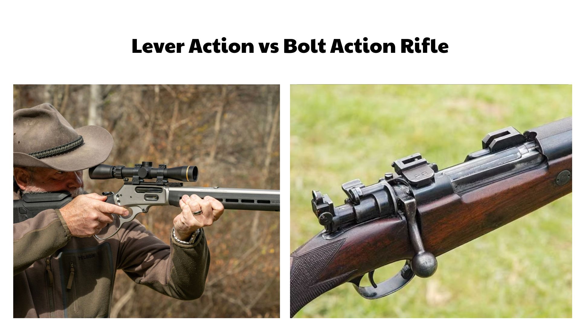 Lever Action vs Bolt Action Rifle