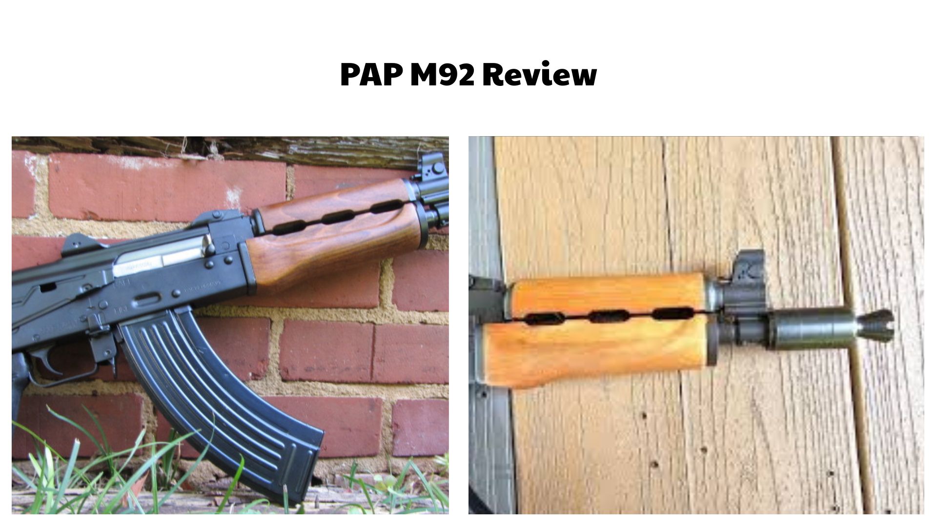 PAP M92 Review