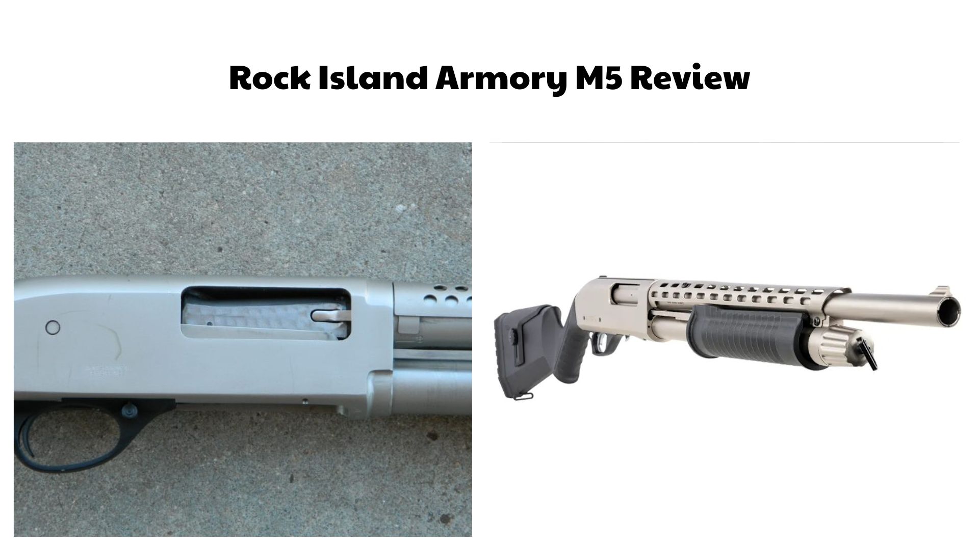Rock Island Armory M5 Review