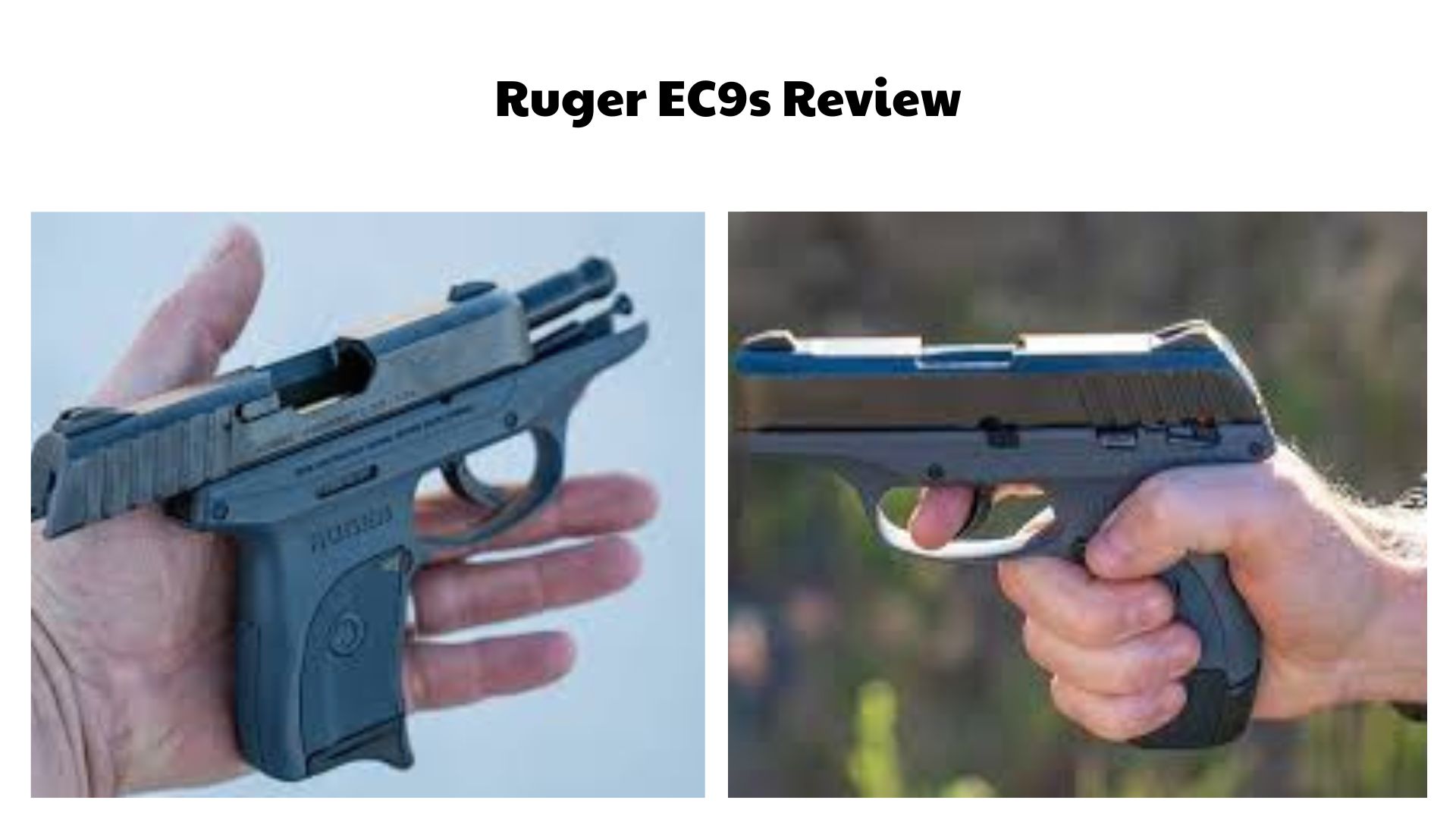 Ruger EC9s Review
