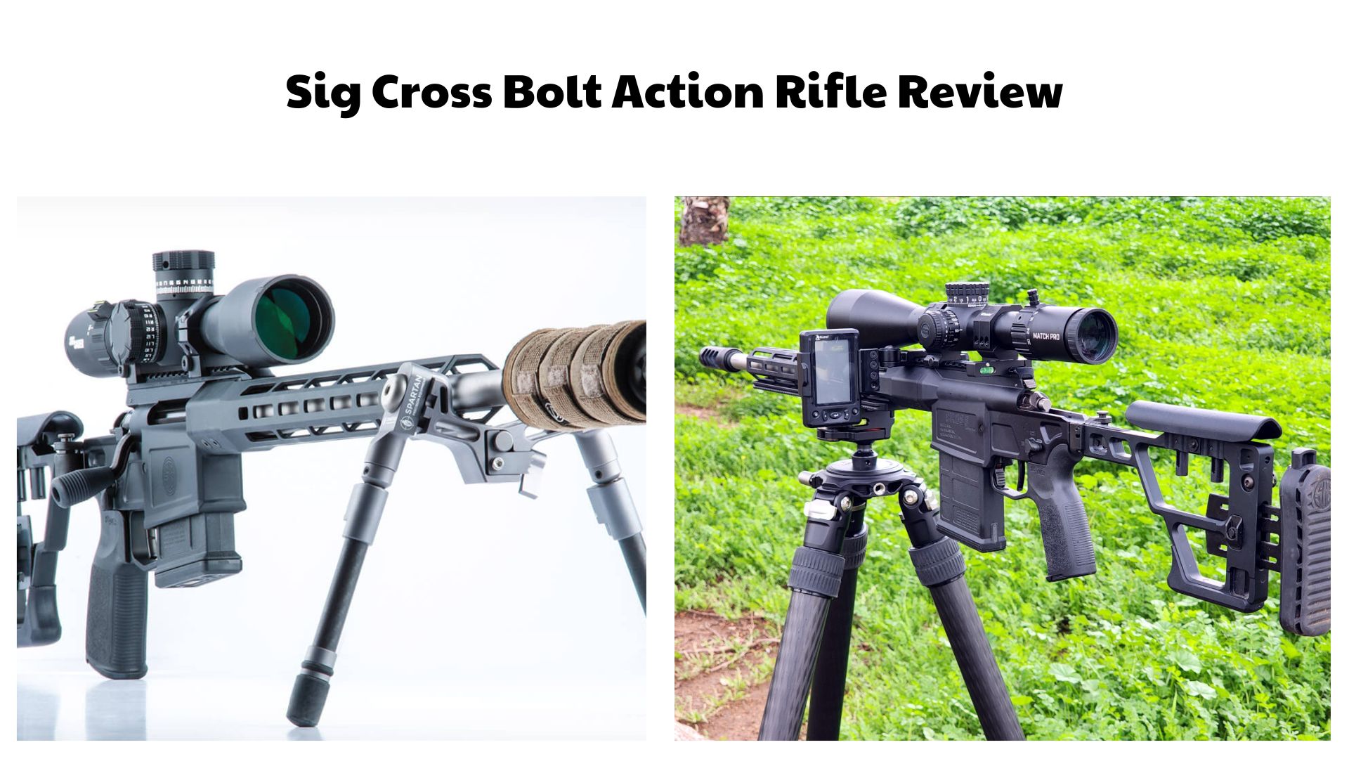 Sig Cross Bolt Action Rifle Review