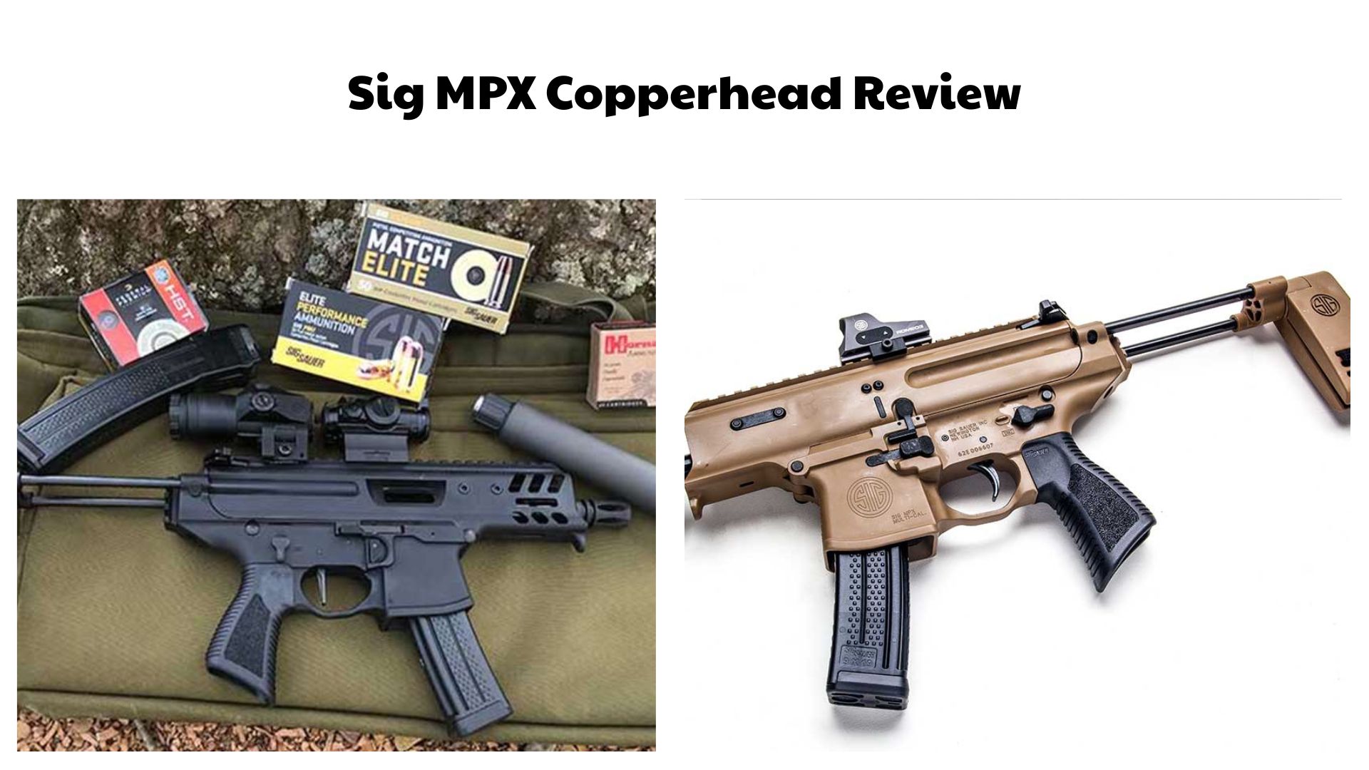 Sig MPX Copperhead Review