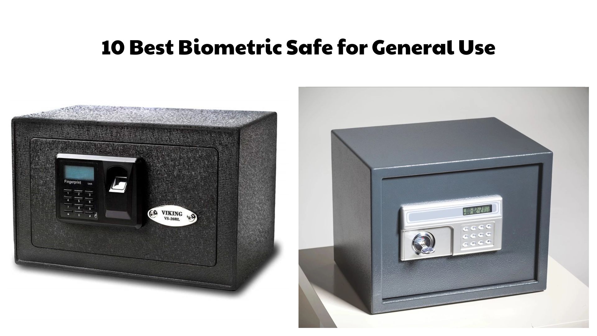10 Best Biometric Safe for General Use