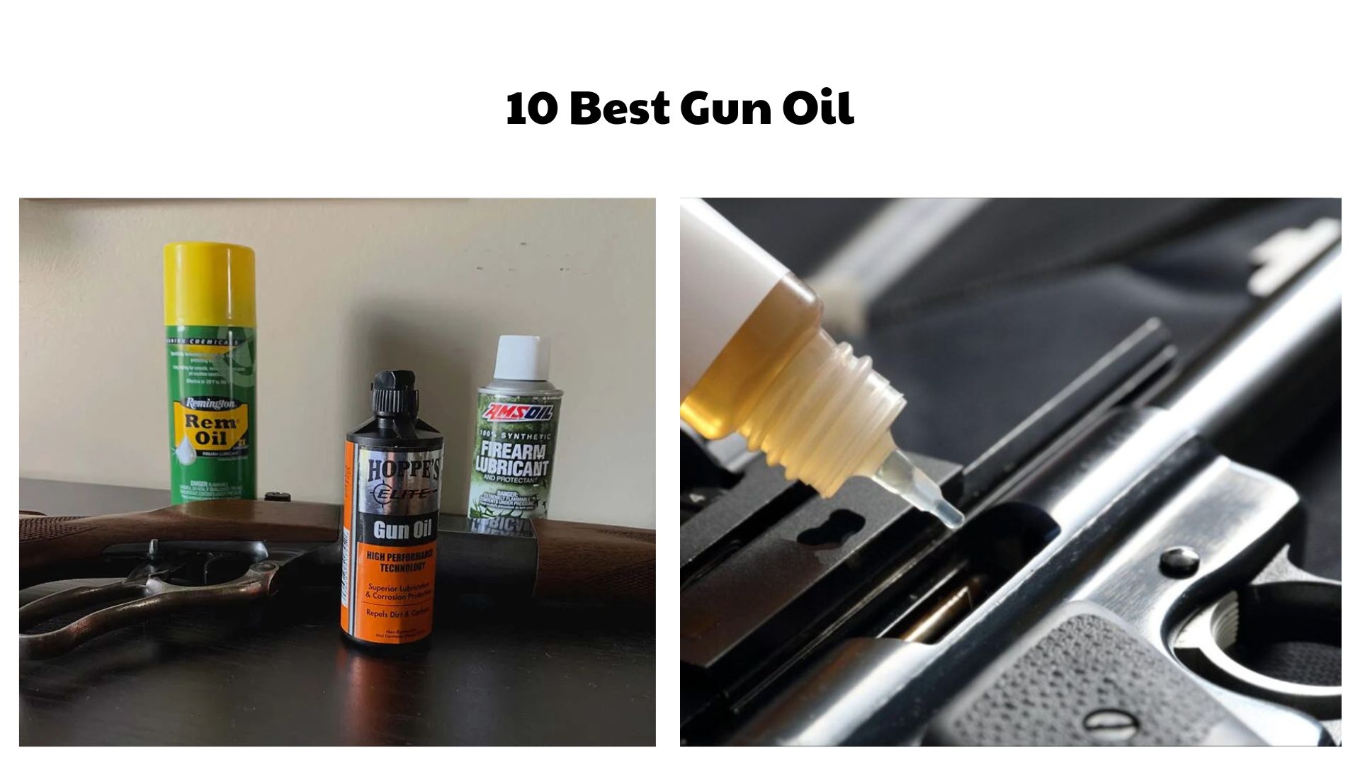 10 Best Gun Oil