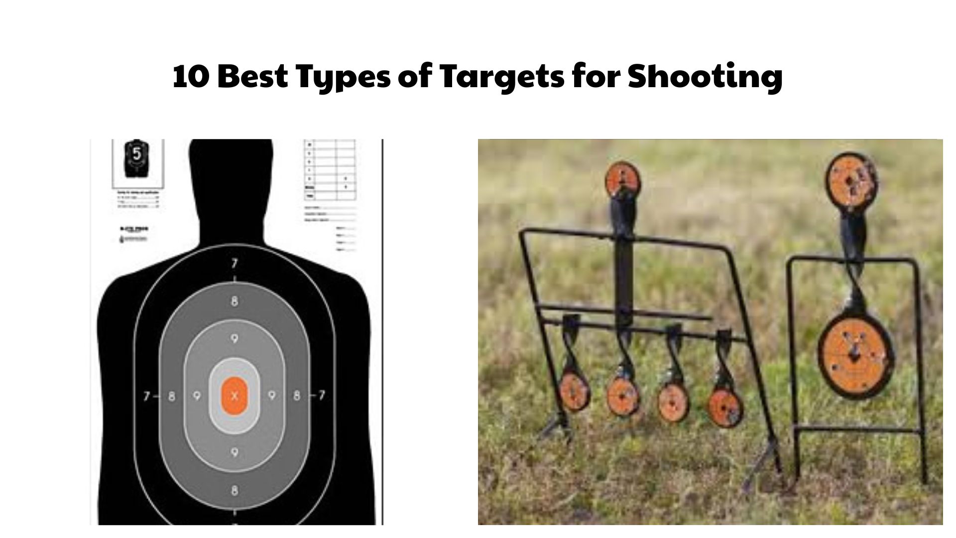 10 Best Types of Targets for Shooting