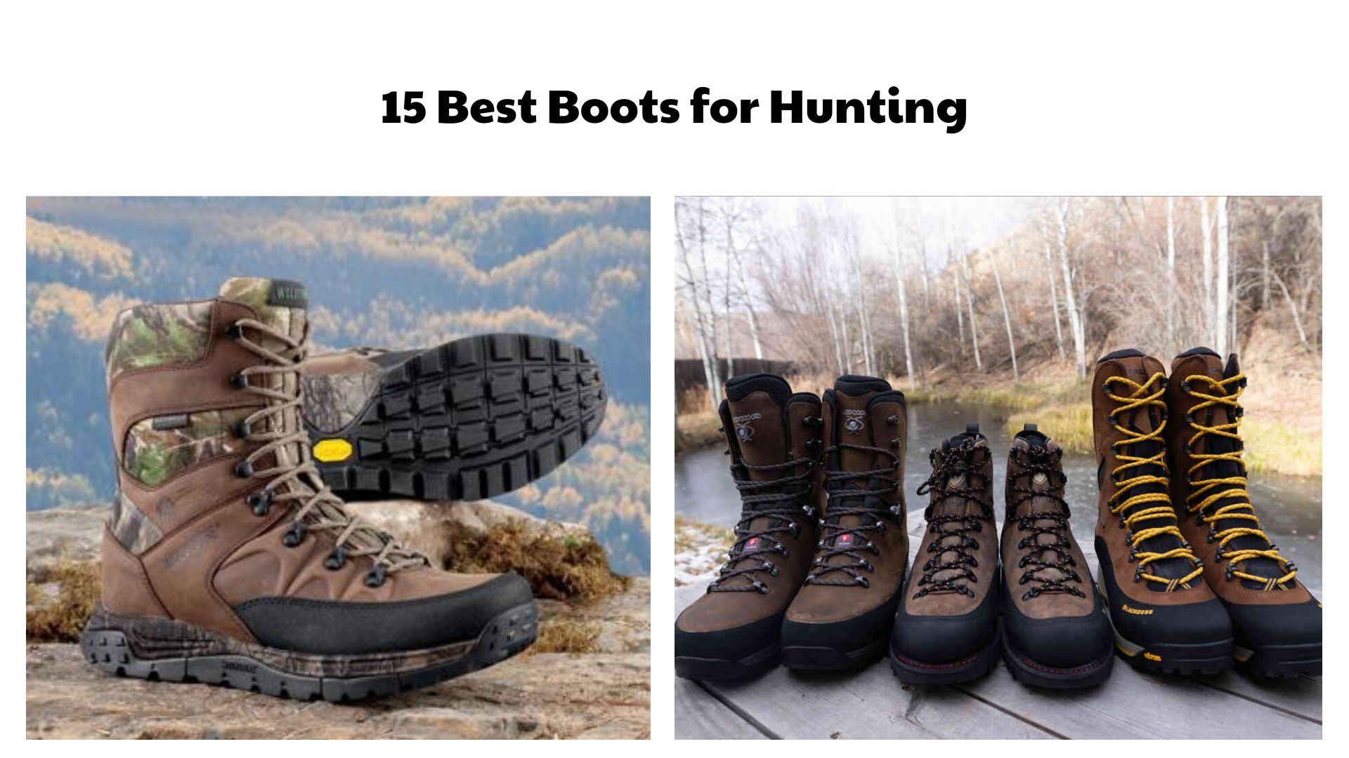 15 Best Boots for Hunting