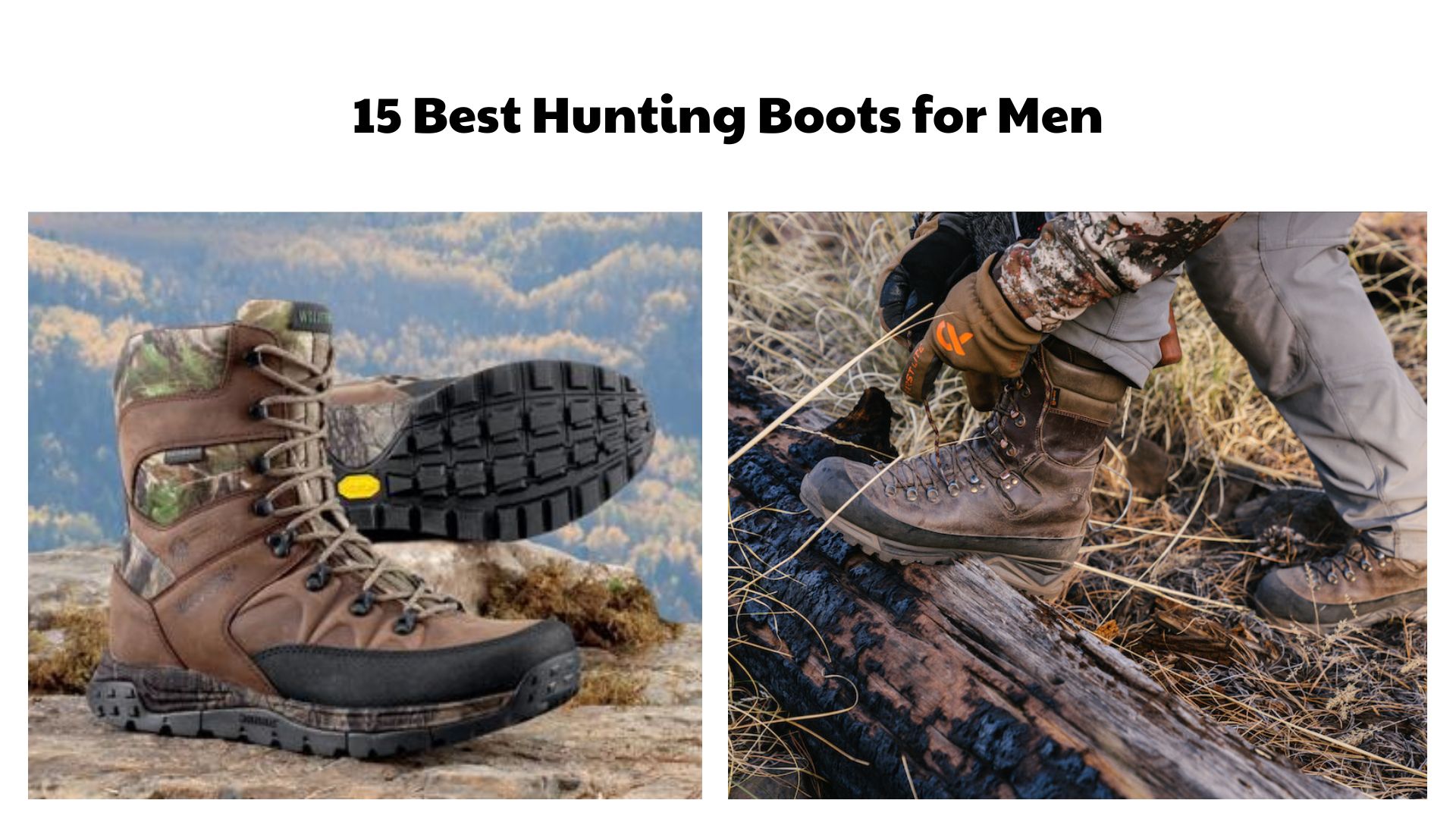 15 Best Hunting Boots for Men