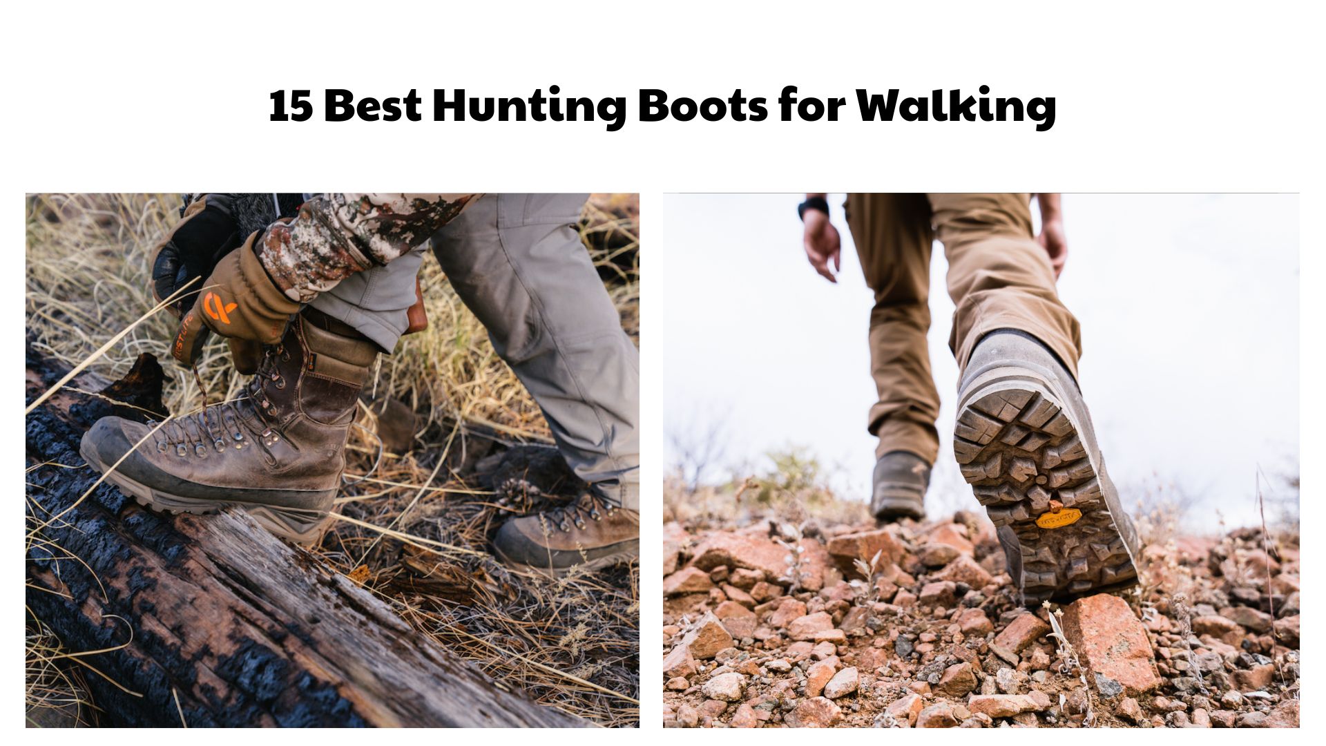 15 Best Hunting Boots for Walking