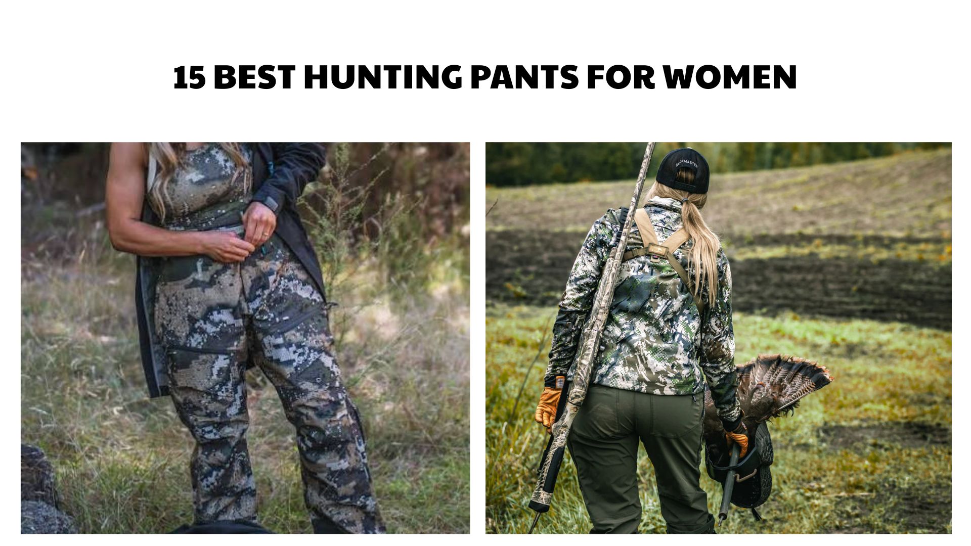 15 Best Hunting Pants for Women