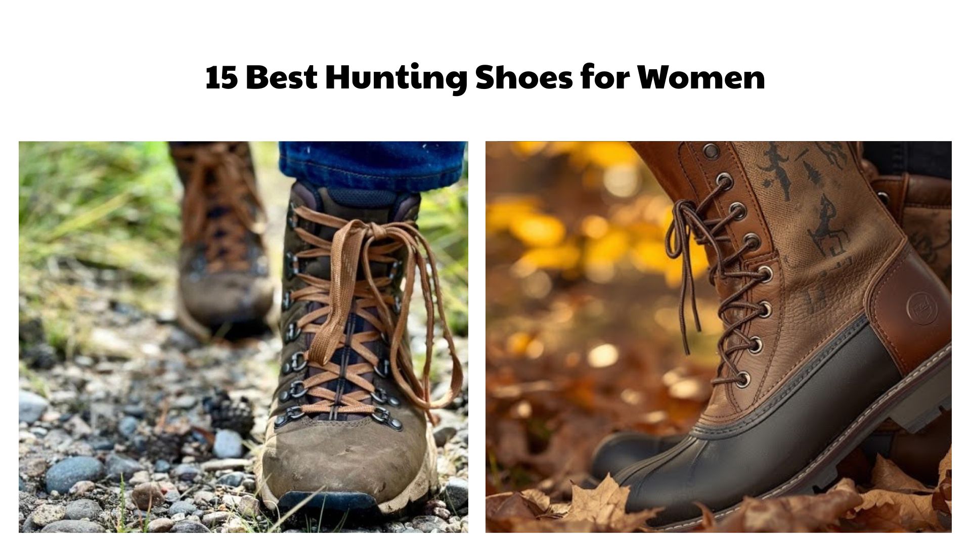 15 Best Hunting Shoes for Women