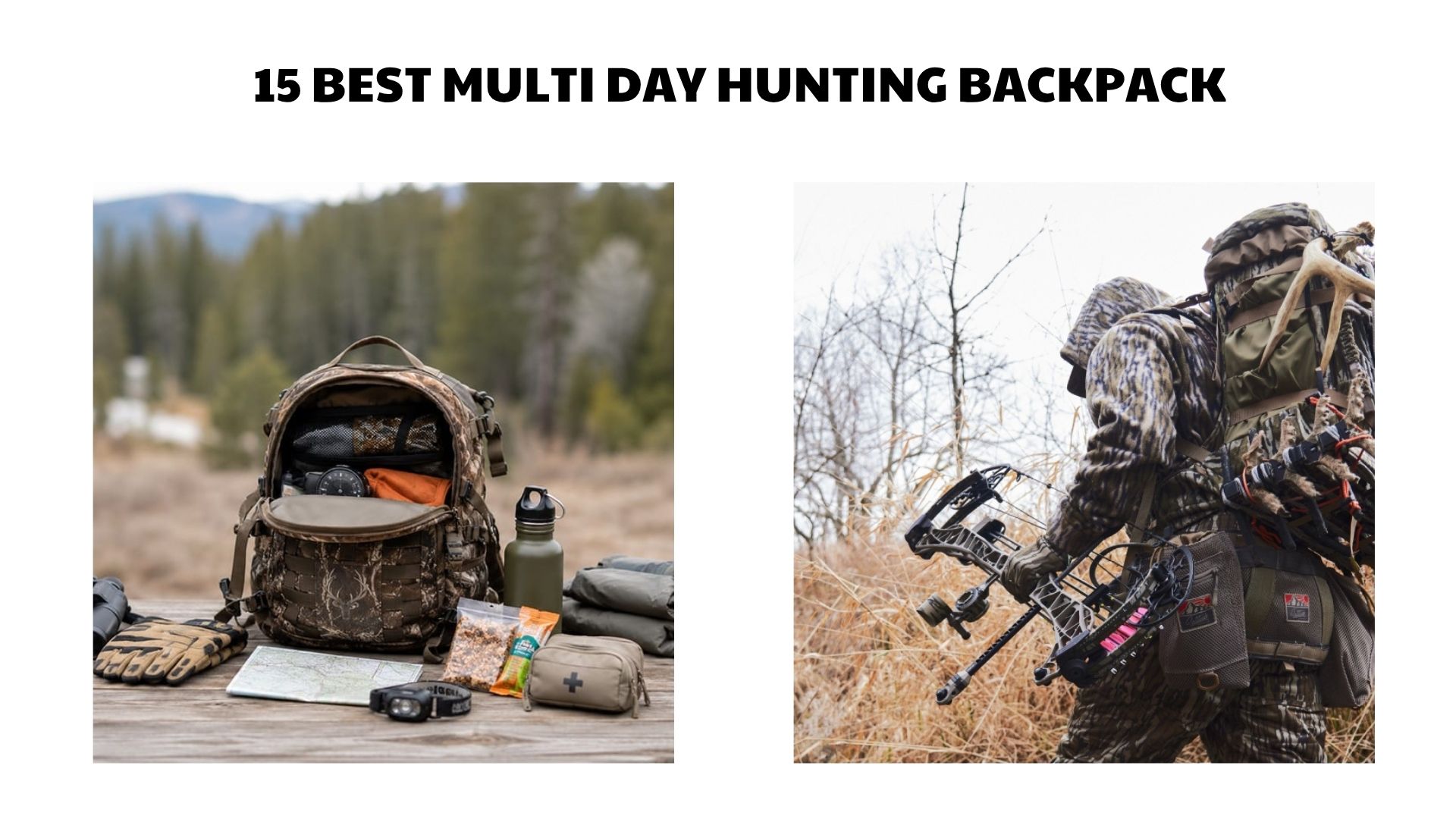 15 Best Multi Day Hunting Backpack