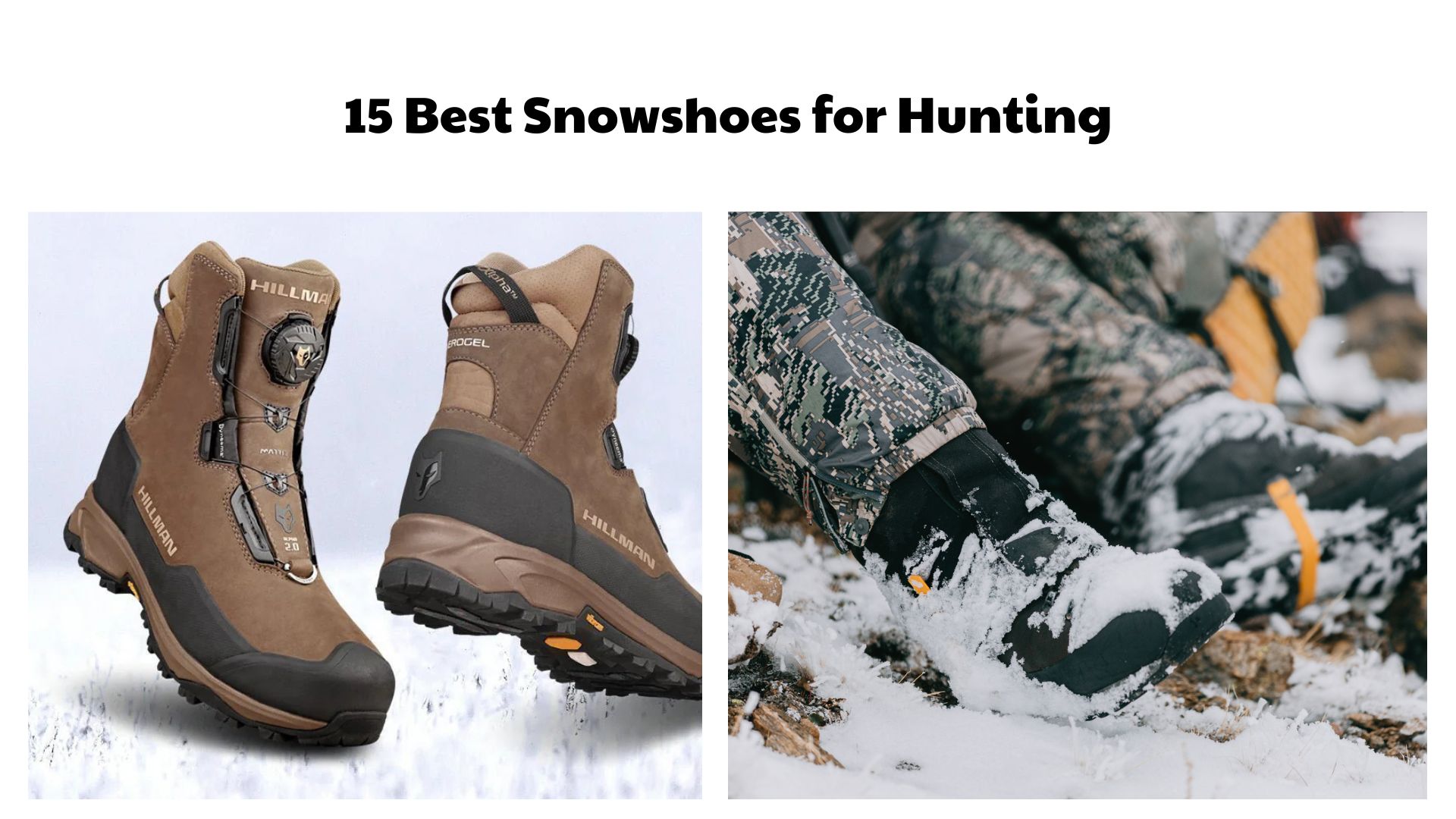 15 Best Snowshoes for Hunting