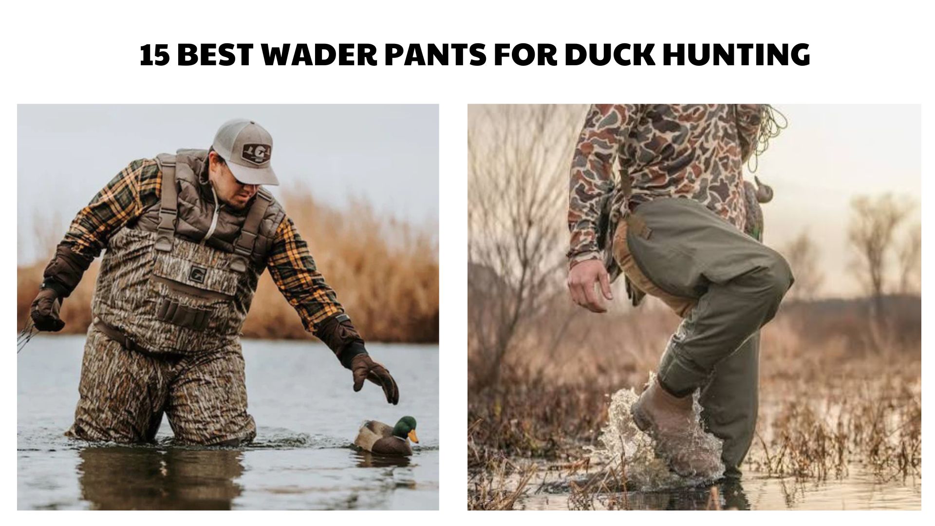 15 Best Wader Pants for Duck Hunting