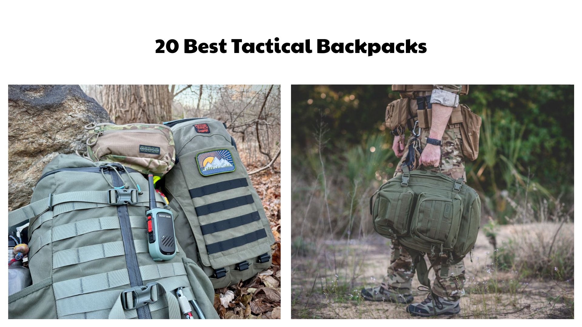20 Best Tactical Backpacks
