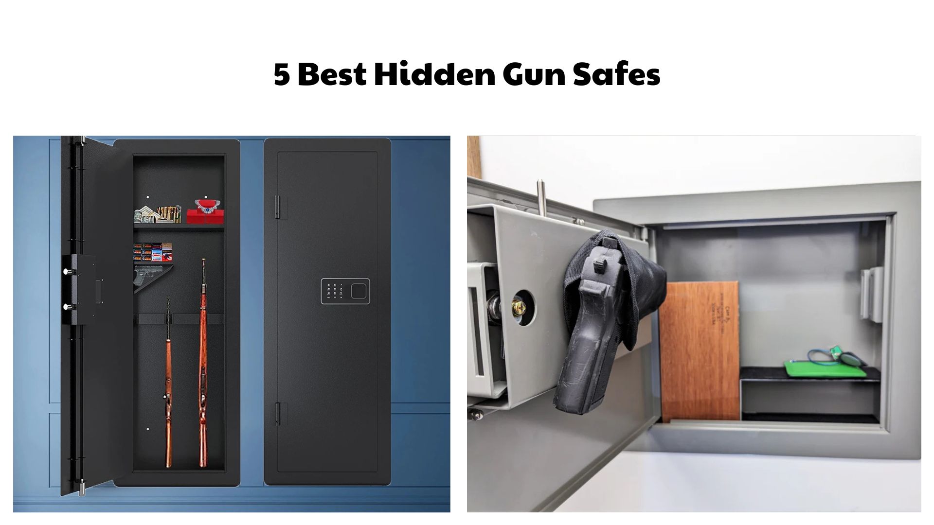 5 Best Hidden Gun Safes