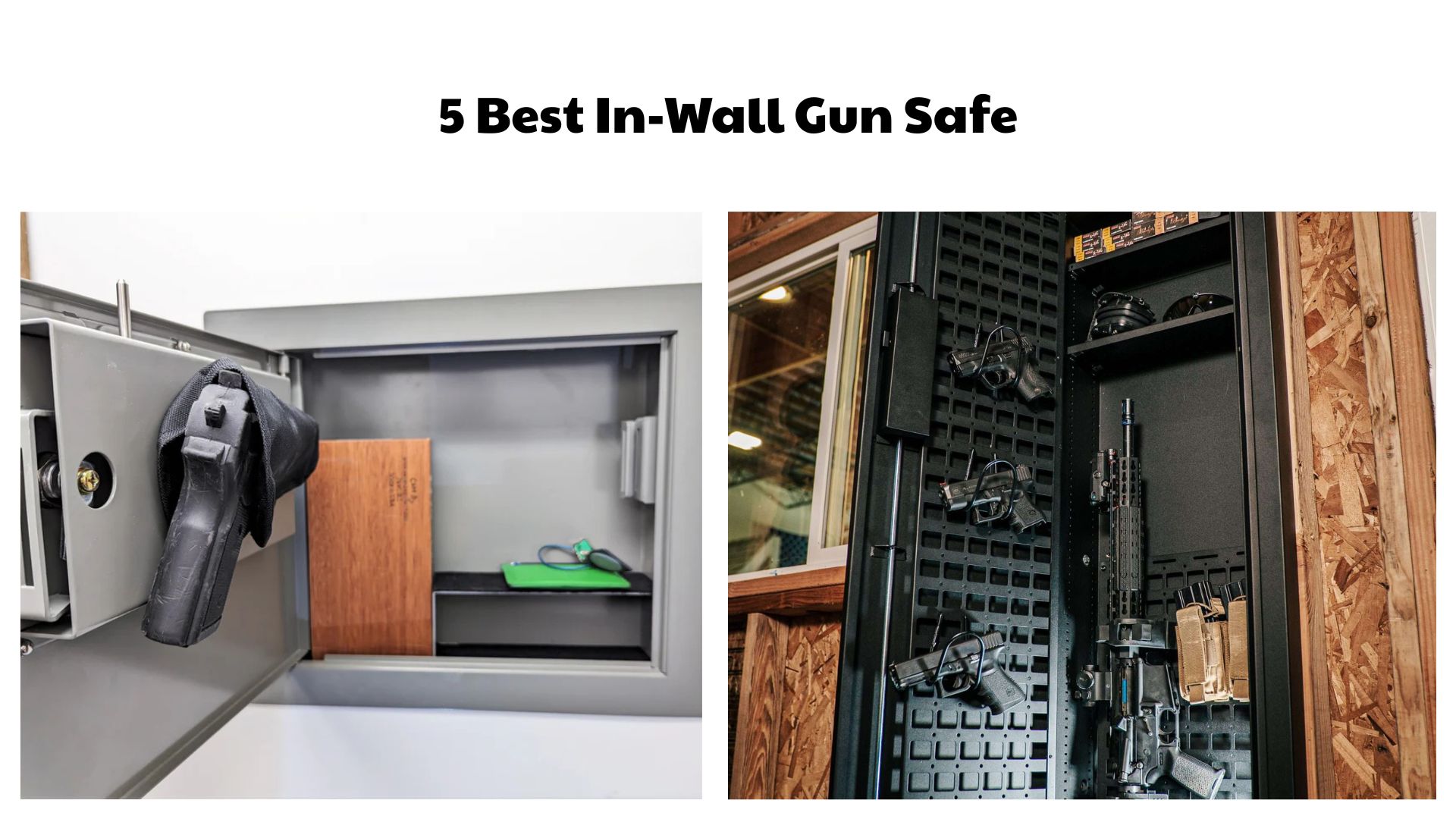Best In-Wall Gun Safe