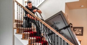How to Move a Heavy Gun Safe Up Stairs