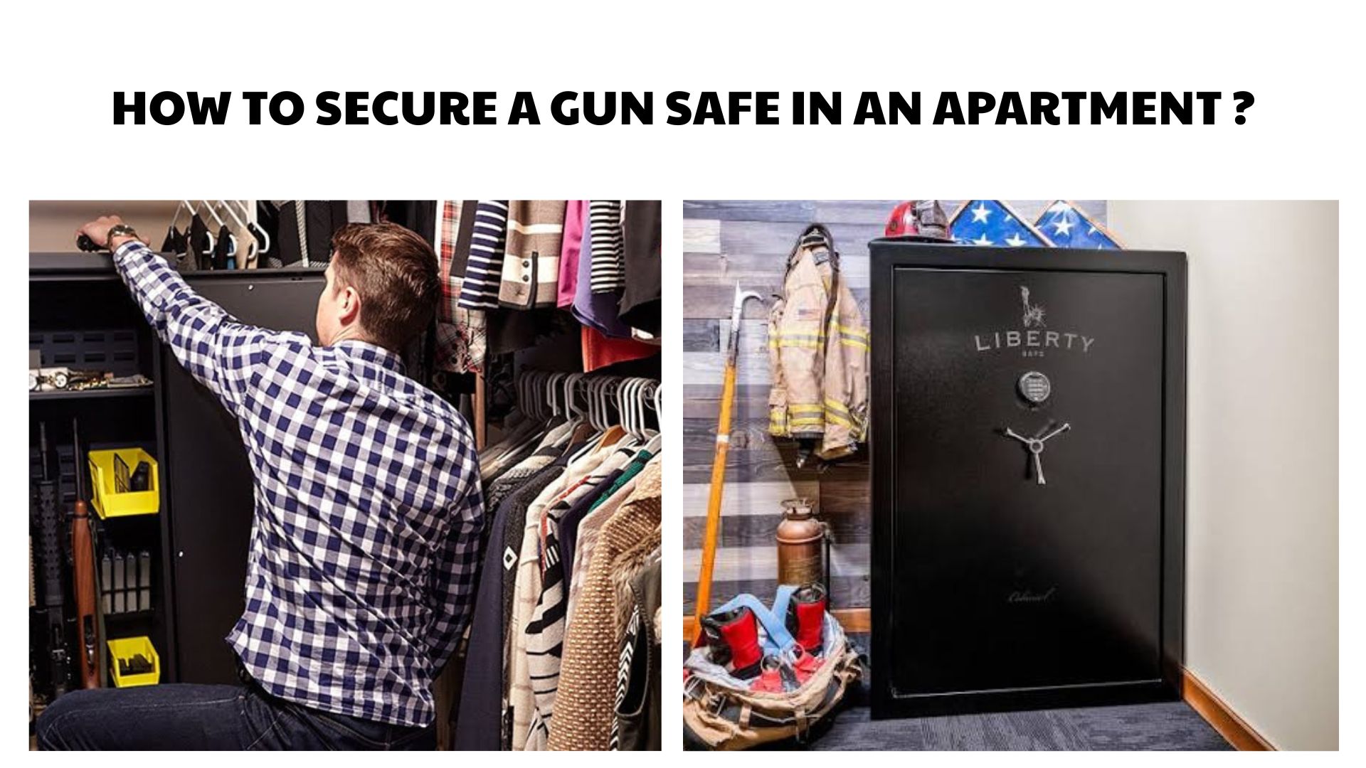 How to Secure a Gun Safe in an Apartment