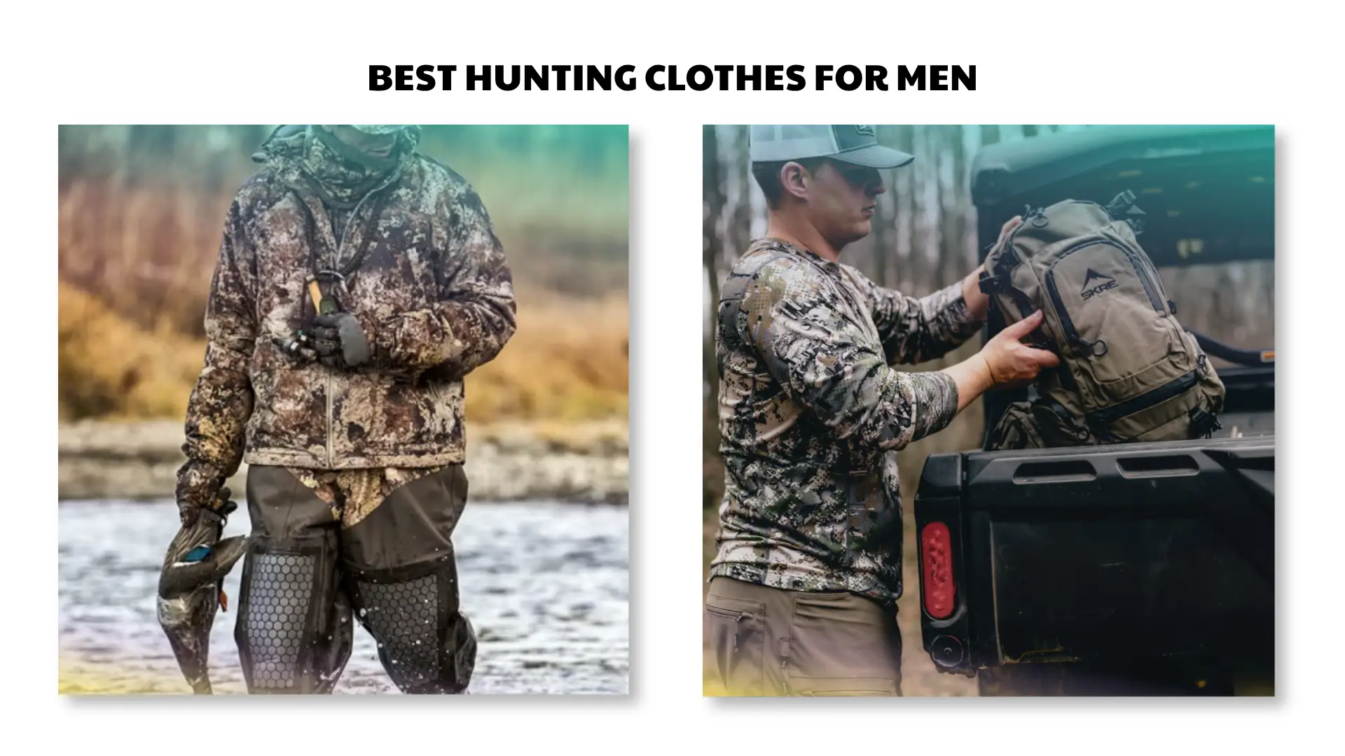 best hunting clothes for men