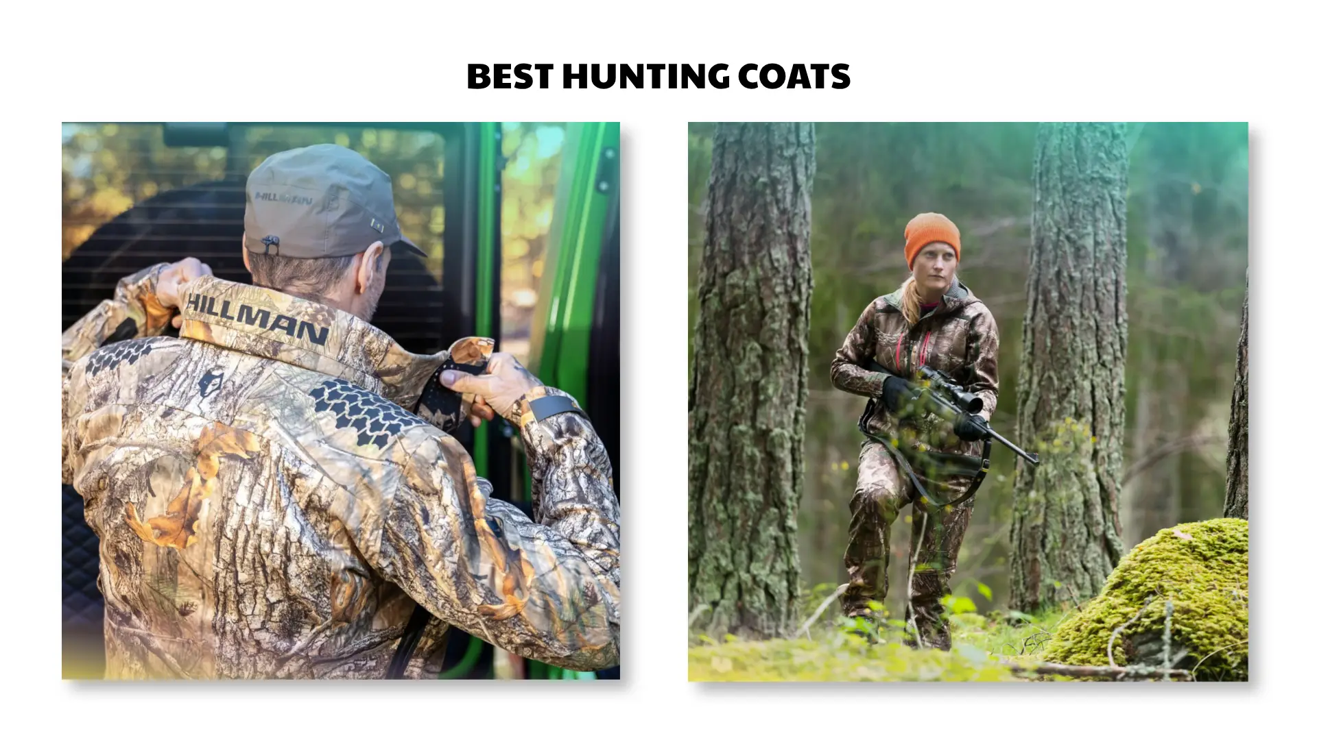 best hunting coats