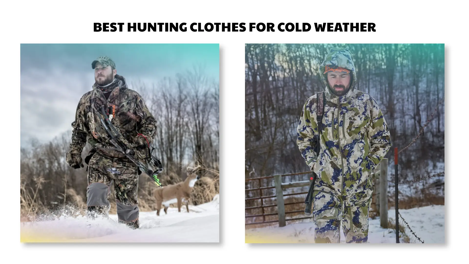 best hunting clothes for cold weather