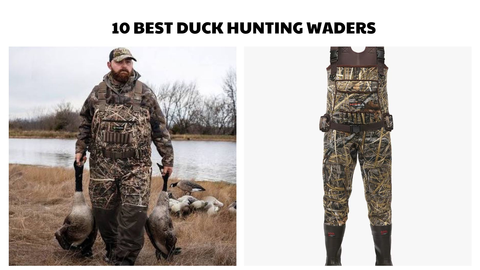 10 Best Duck Hunting Waders