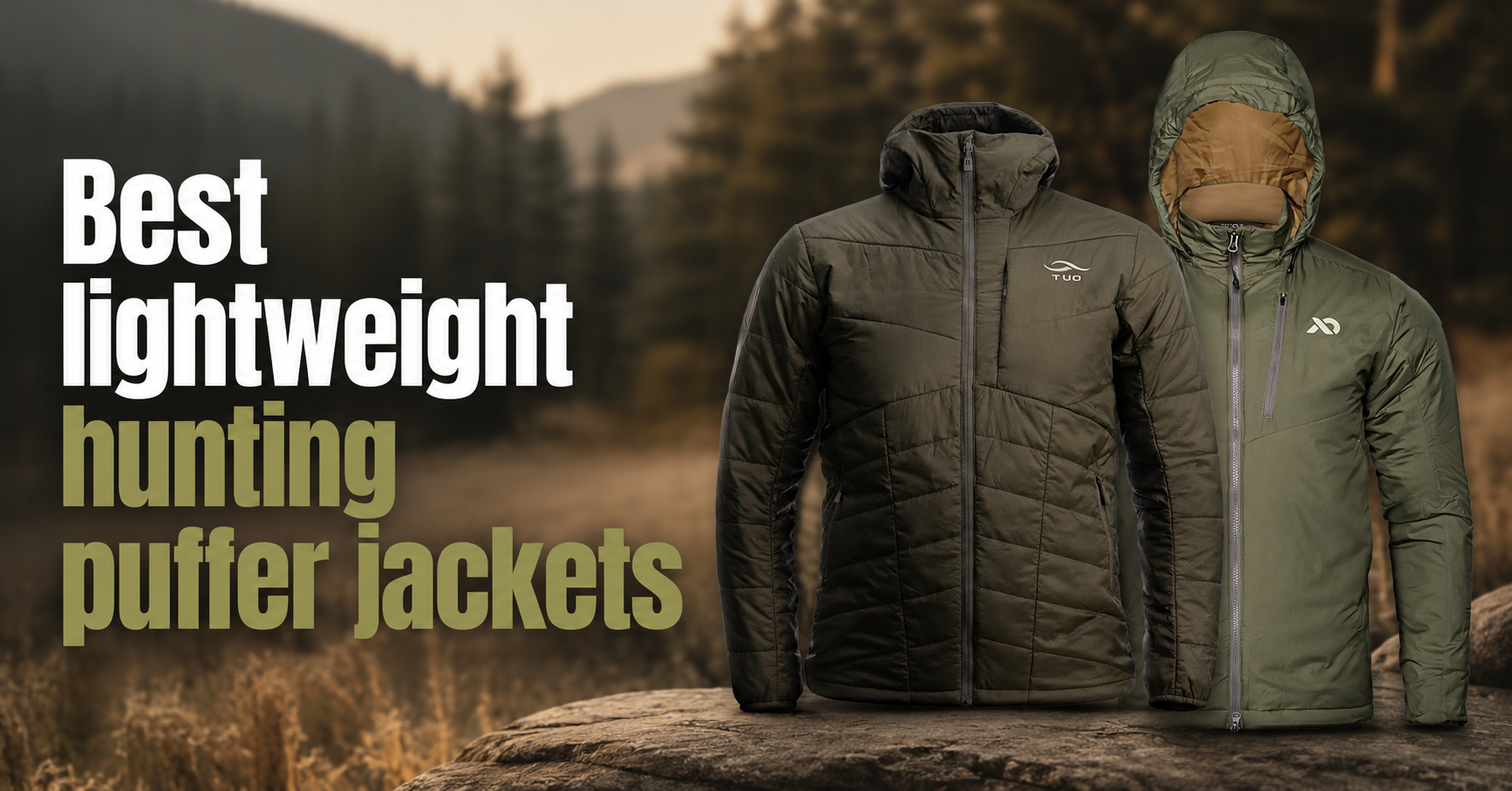 best lightweight hunting puffer jackets