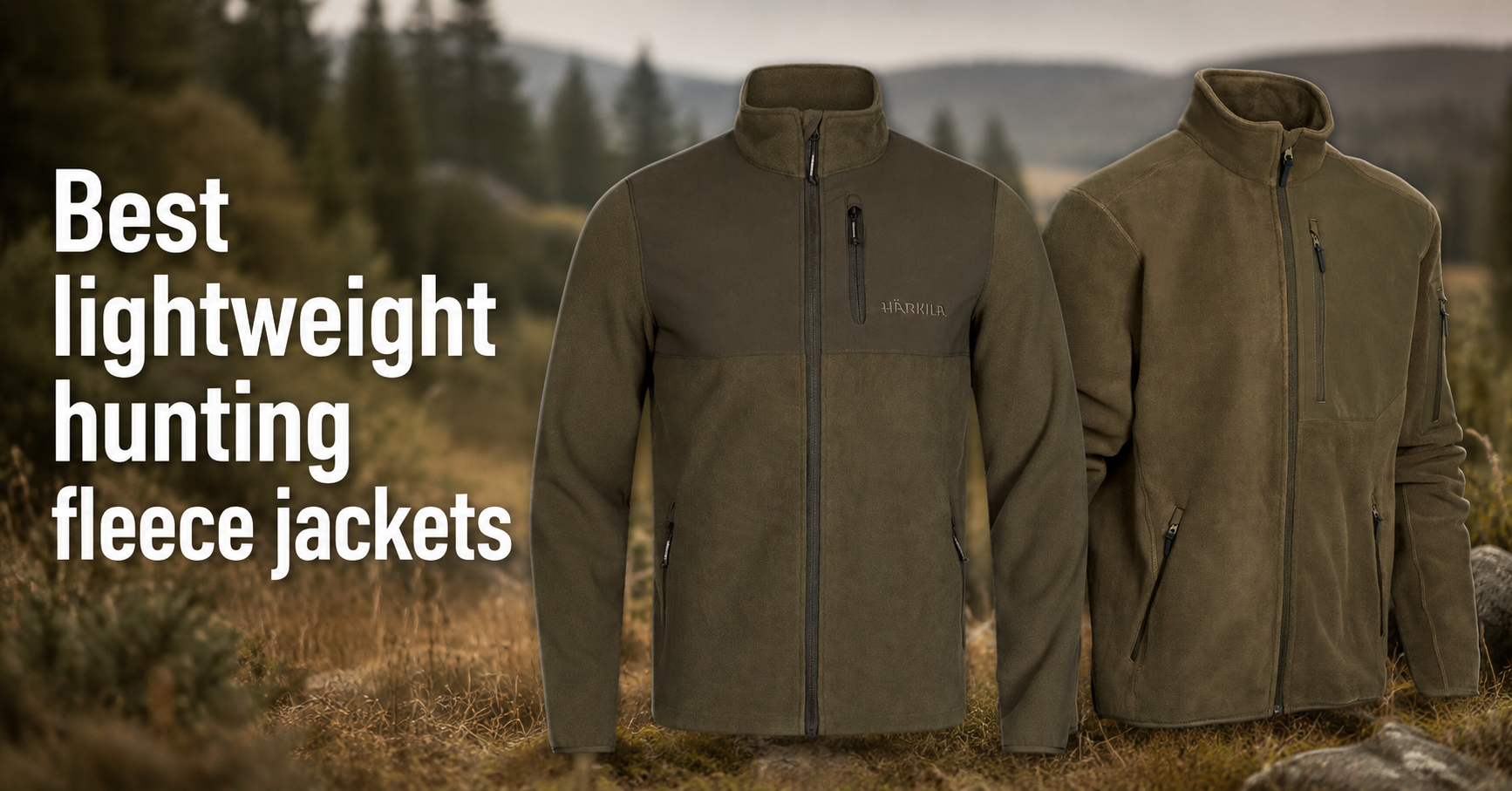best lightweight hunting fleece jackets
